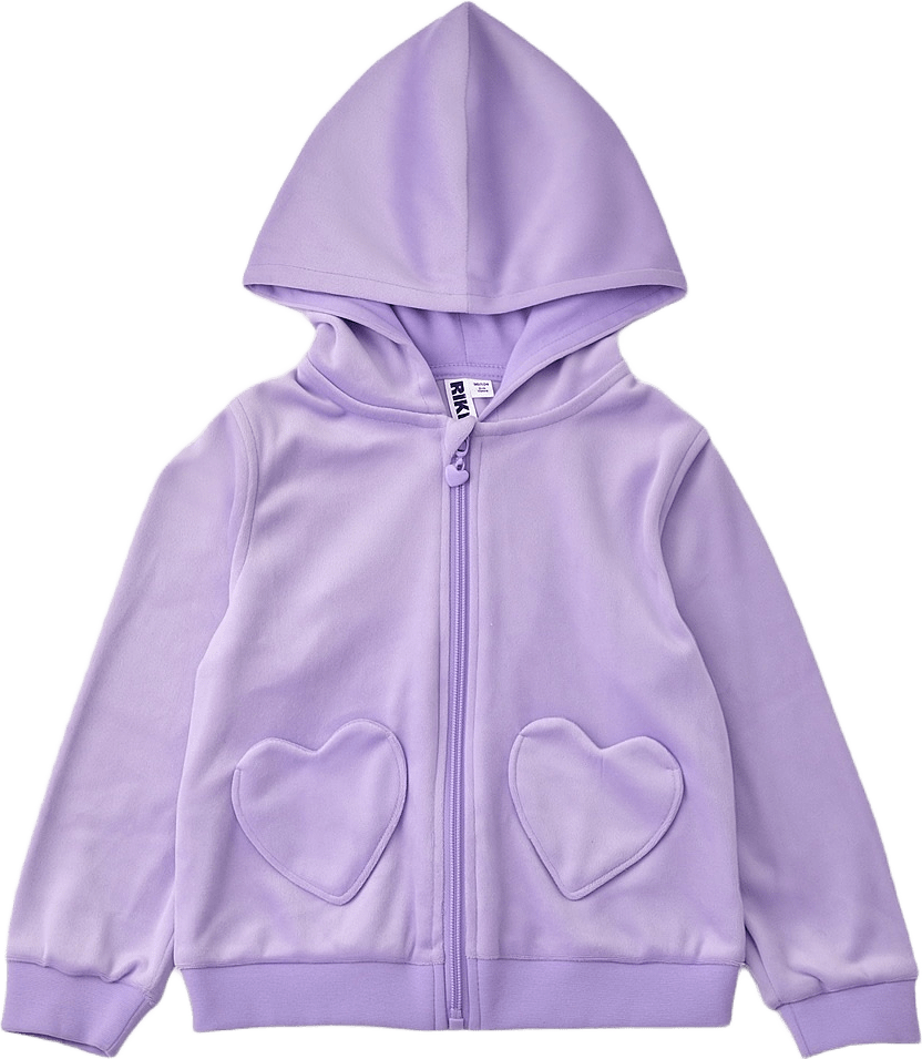 Hoodie i velour BEA