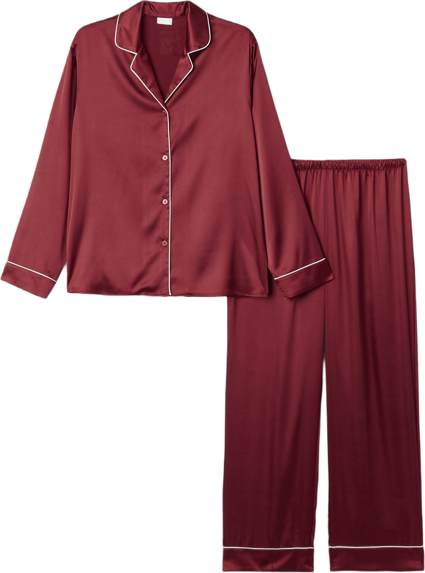 Pyjamas VICKY, från Å WOMAN, i färgen Red.