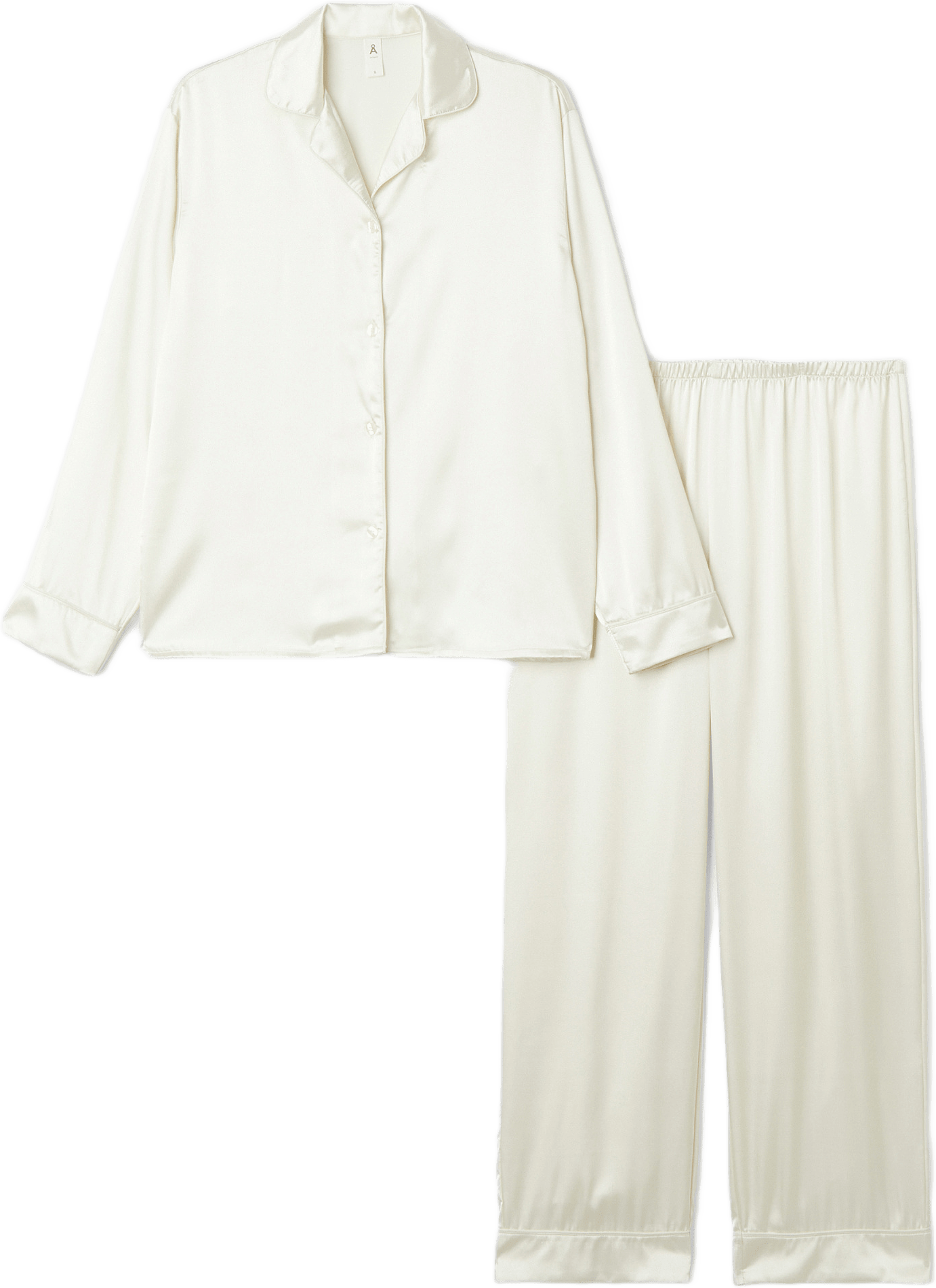 Pyjamas VICKY, från Å WOMAN, i färgen Cream.