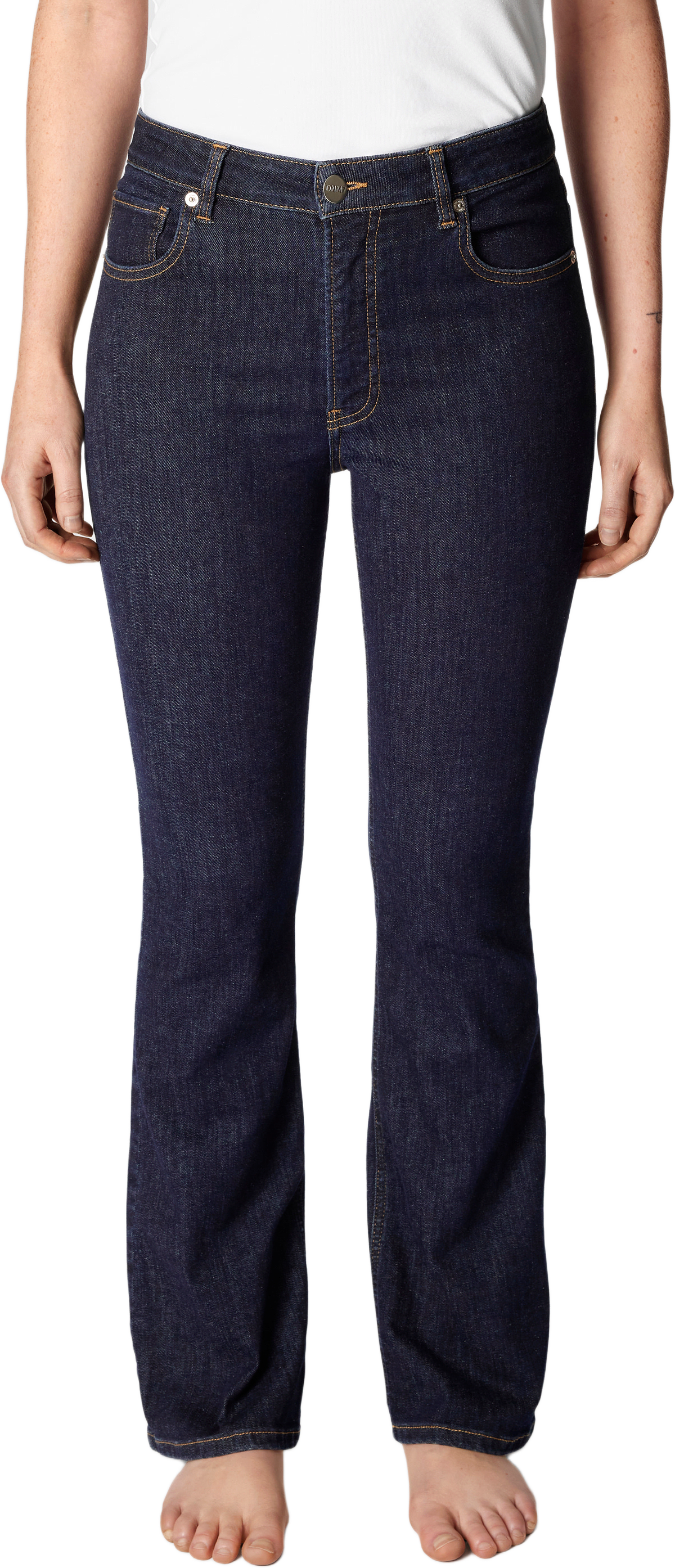 Jeans med flare DNM7 02, från DNM7, i färgen Denim Rinse.