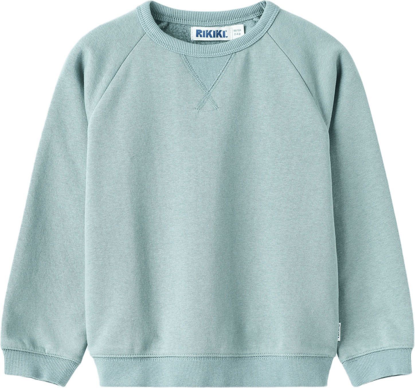 Collegetröja PIPER, från RIKIKI, i färgen Light Green.