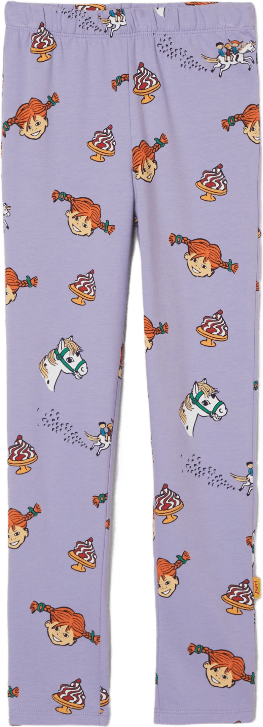 Pippi Långstrump-leggings SOLIG