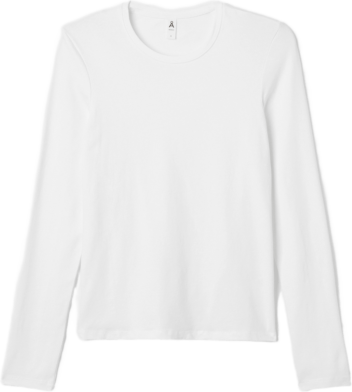 Långärmad t-shirt SANNA, från Å WOMAN, i färgen White.