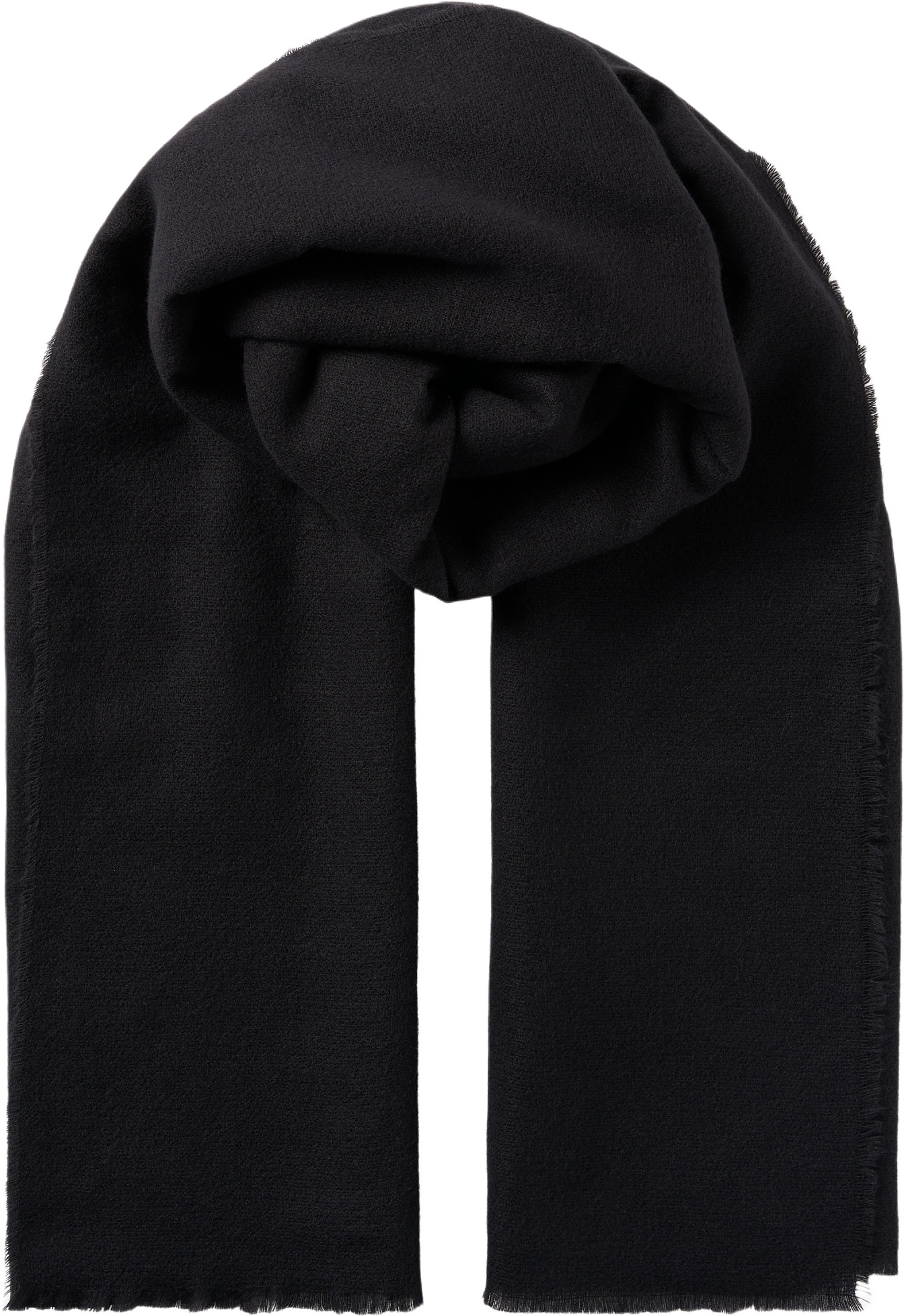 Halsduk i återvunnen polyester VENDELA, från Å WOMAN, i färgen Black.