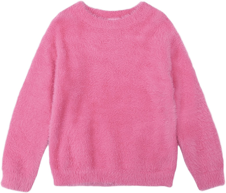 Lurvig tröja ELLEN, från RIKIKI, i färgen Pink.