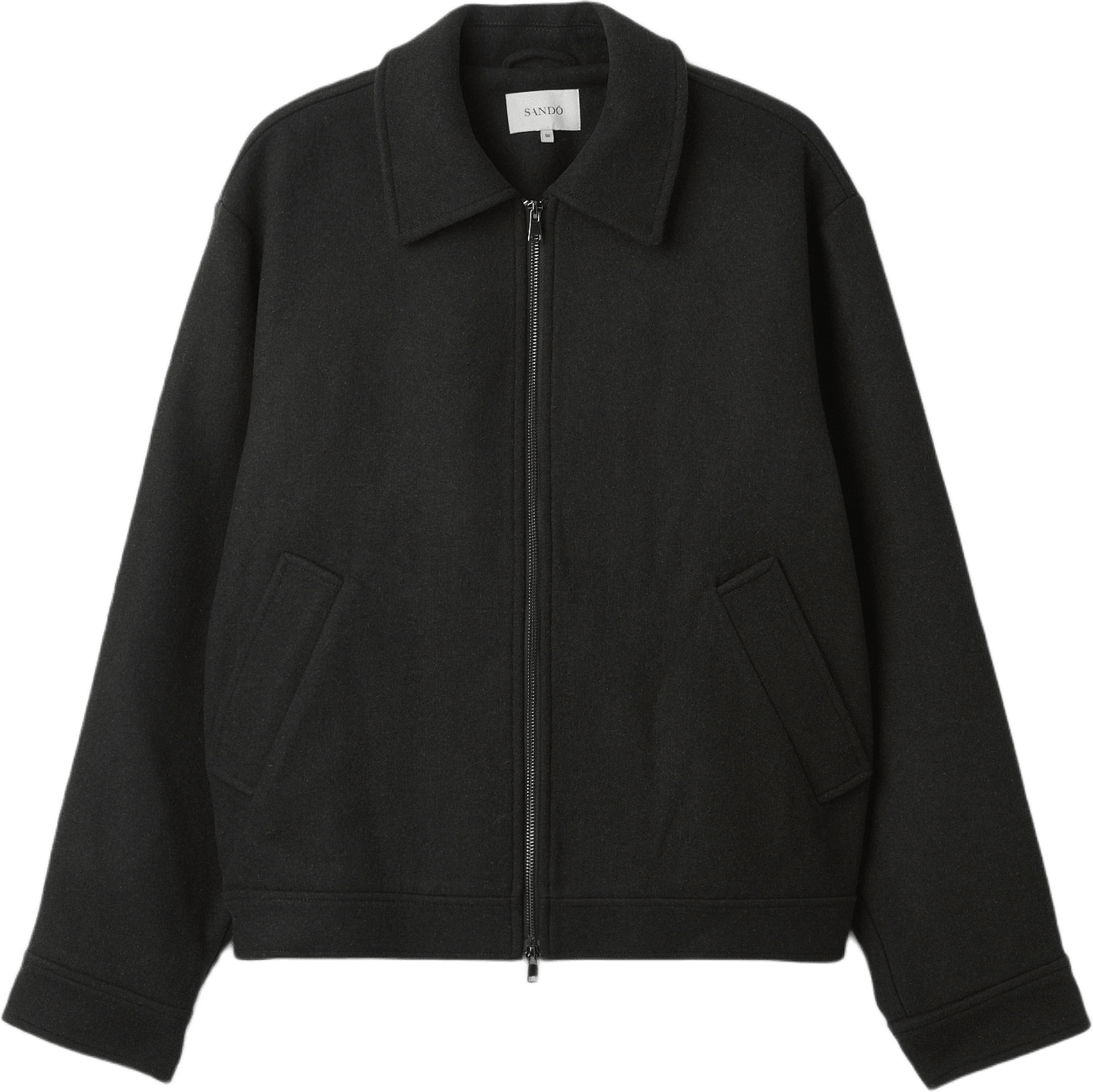 Jacka i ullmix DIEGO, från SANDÖ, i färgen Black.