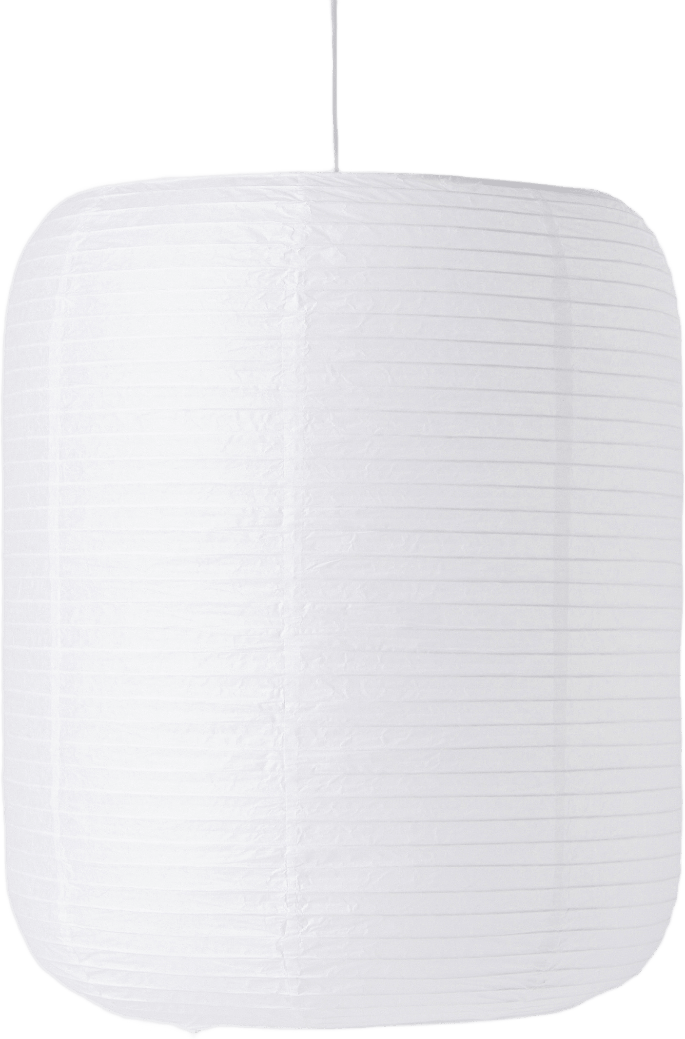 Lampskärm i rispapper IGGY 33x40 cm, från Åhléns Home, i färgen White.