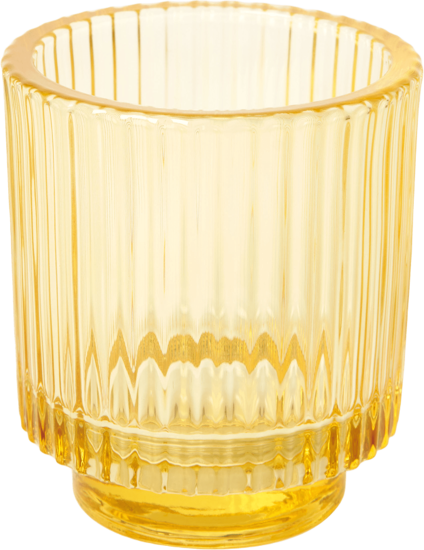 Ljuslykta MEJA 8,5 cm, från Åhléns Home, i färgen Yellow.