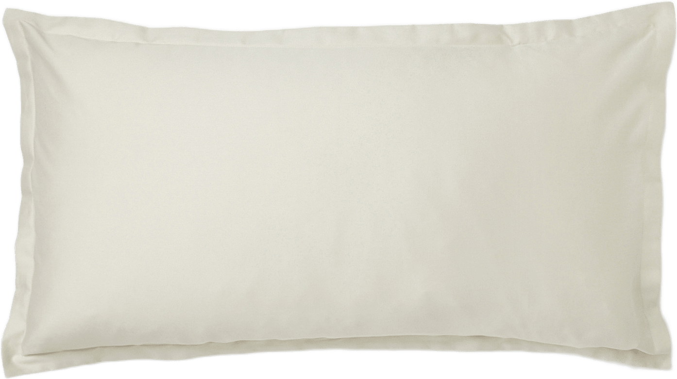 Örngott SATIN 50x90 cm, från Åhléns Home, i färgen Offwhite.