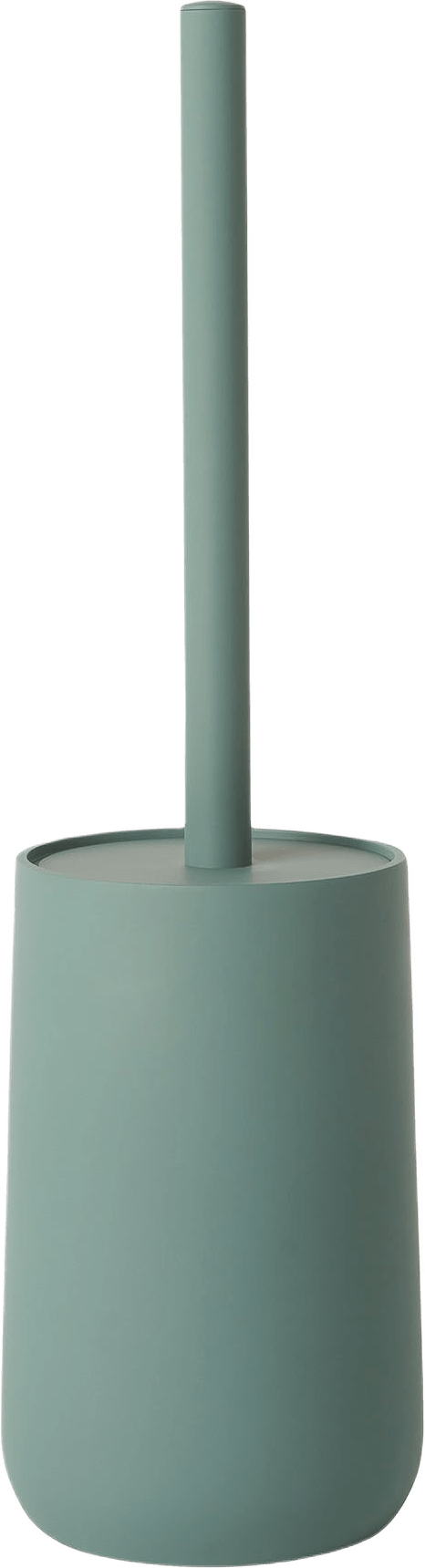 Toalettborste NORMA, från Åhléns Home, i färgen Dark Green.