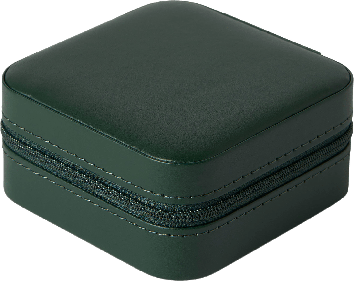 Smyckeskrin med dragkedja JULIETTE, från Åhléns Home, i färgen Dk Green.