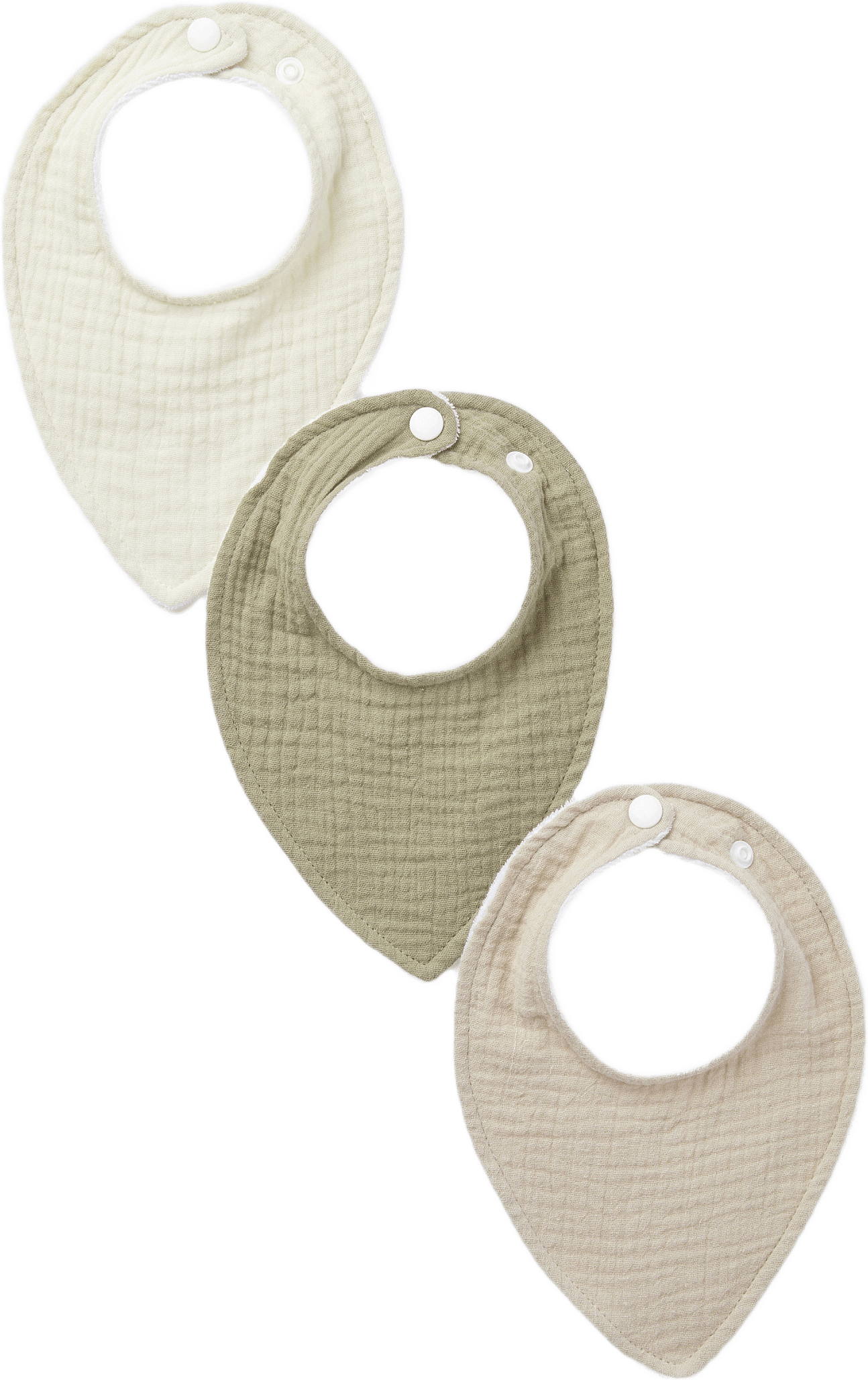 Dregglis PETIT, 3-pack, från RIKIKI, i färgen Neutral.