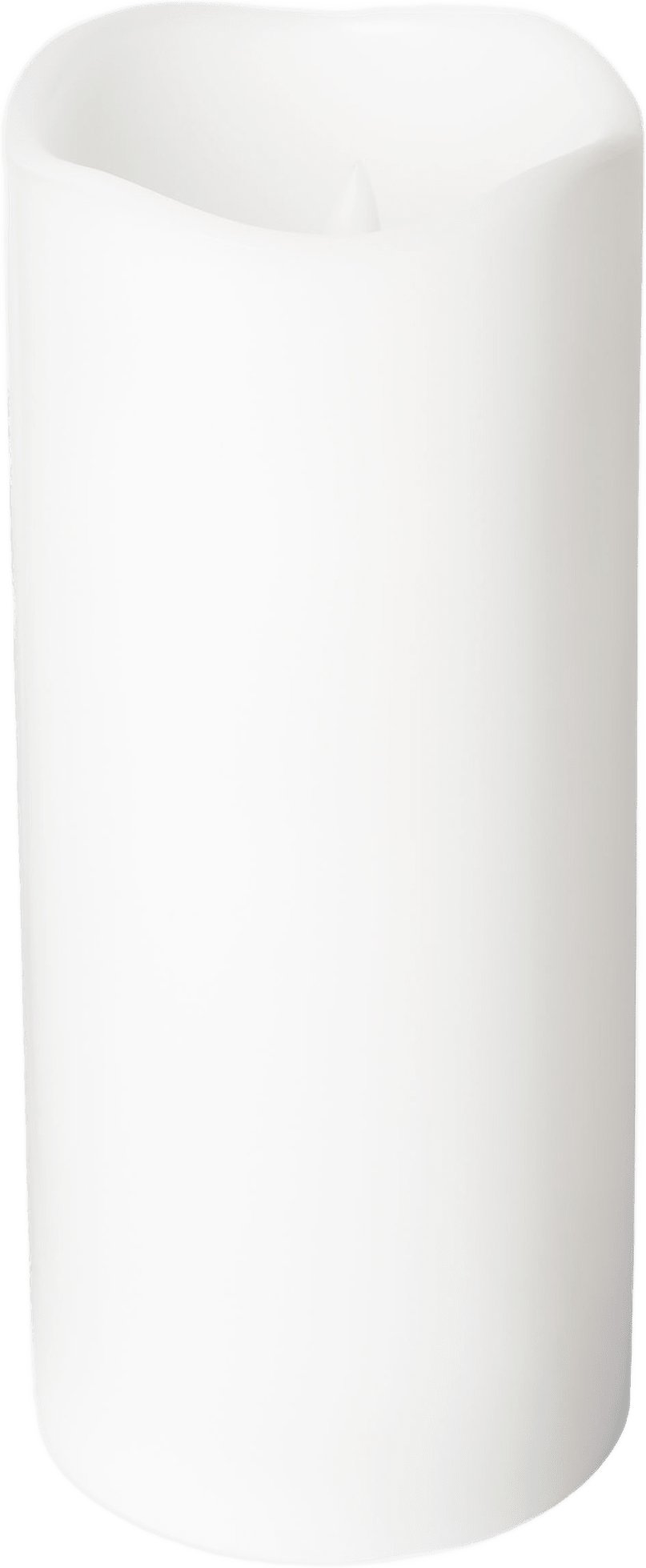 Blockljus med timer LED 17,5 cm, från Åhléns Home, i färgen White.