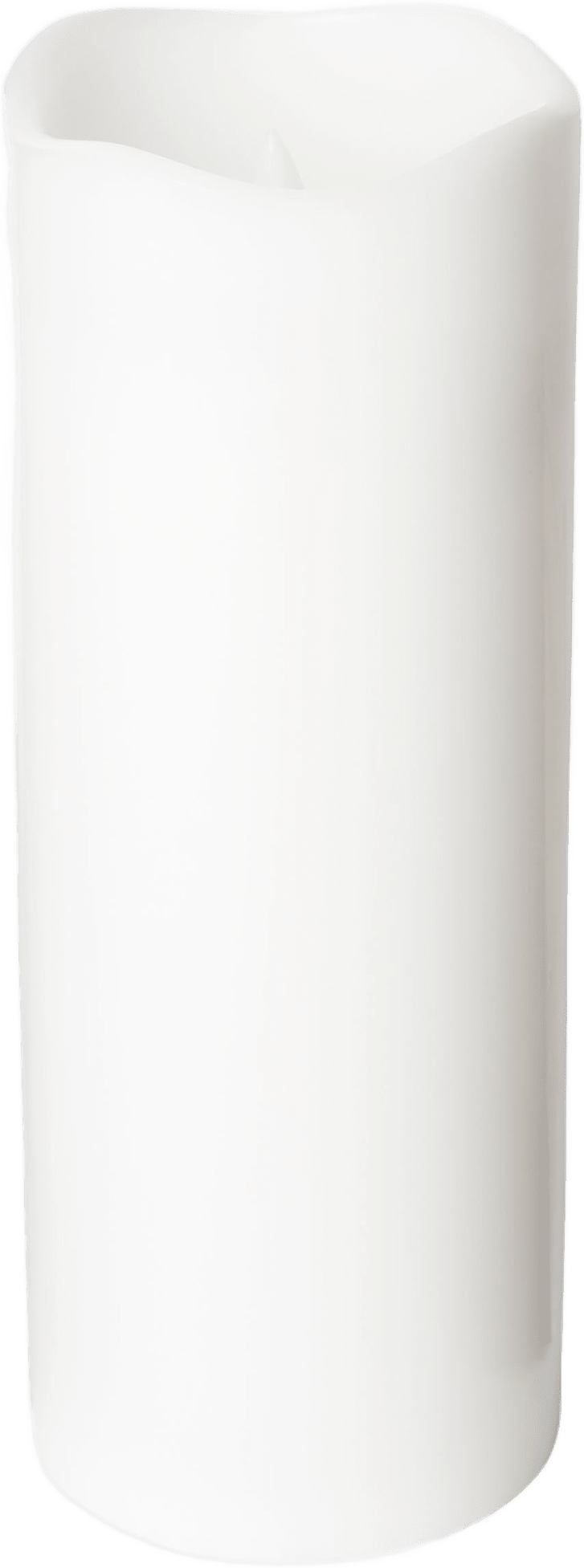 Blockljus med timer LED 20 cm, från Åhléns Home, i färgen White.