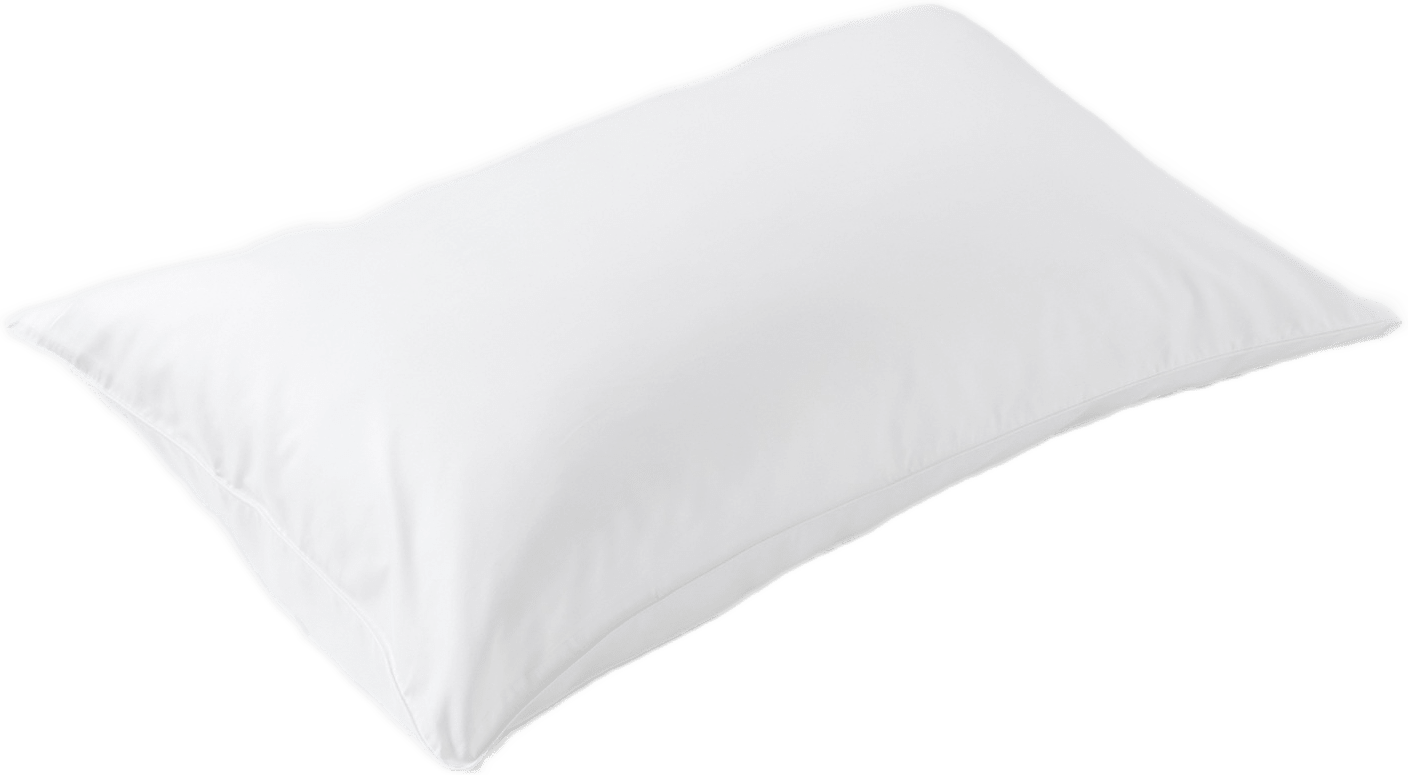 Enfärgat örngott i bambu 50x90 cm, från VIDE, i färgen White.