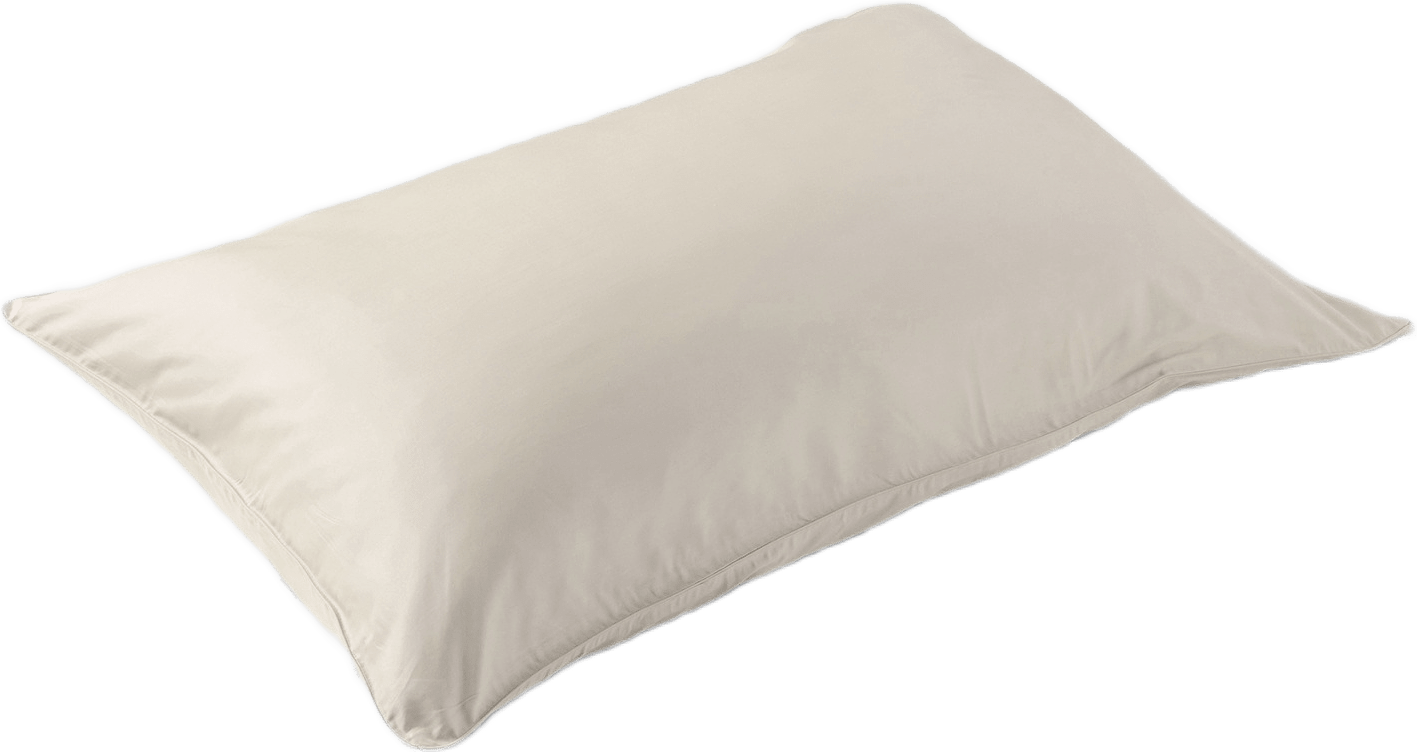 Enfärgat örngott i bambu 50x90 cm, från VIDE, i färgen Beige.