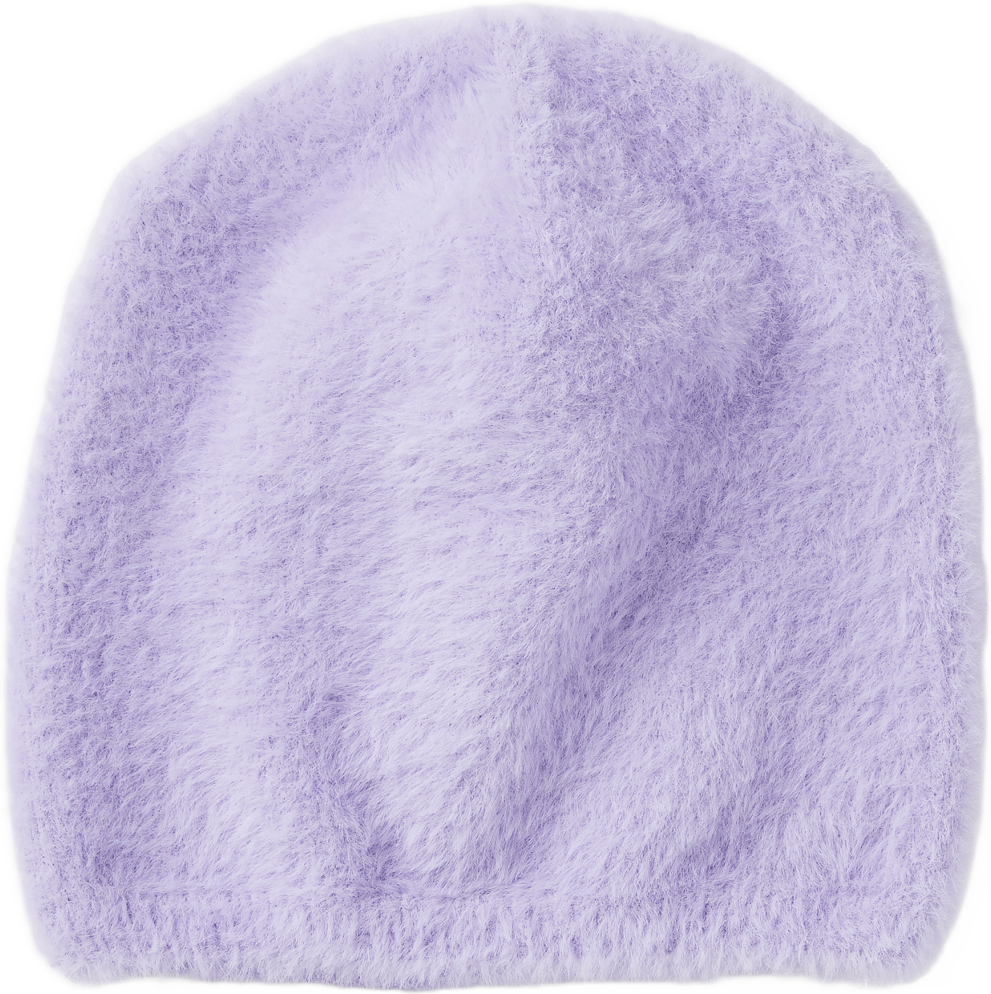 Lurvig mössa FANNY, från RIKIKI, i färgen Purple.