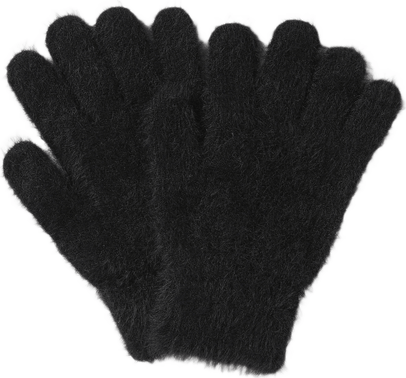 Lurviga fingervantar LOA, från RIKIKI, i färgen Black.