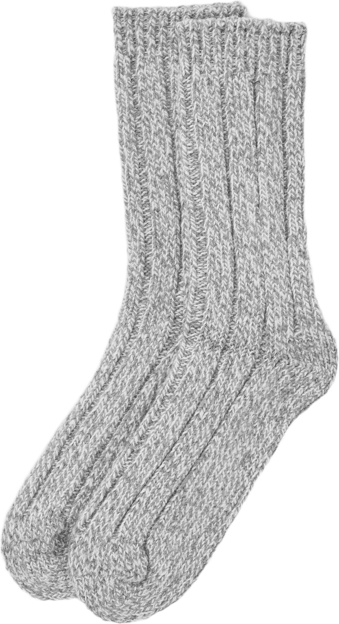 Raggsockor i ullmix, från Å KIDS, i färgen Grey Melange.