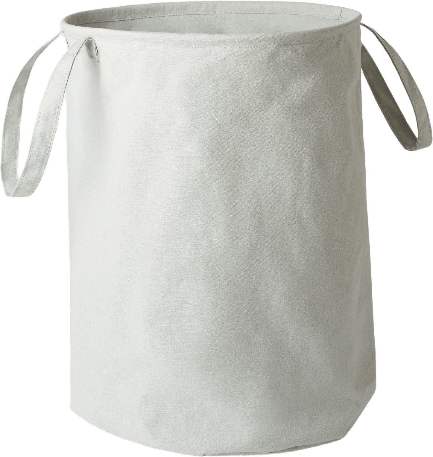 Tvättkorg CANVAS, från Åhléns Home, i färgen Lt Grey.