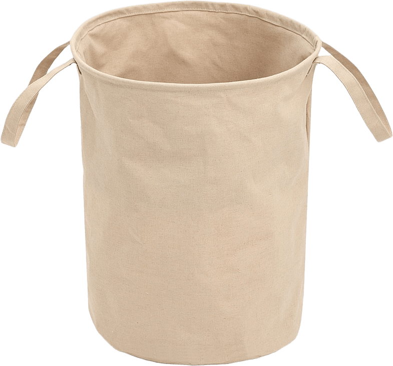 Tvättkorg CANVAS, från Åhléns Home, i färgen Beige.