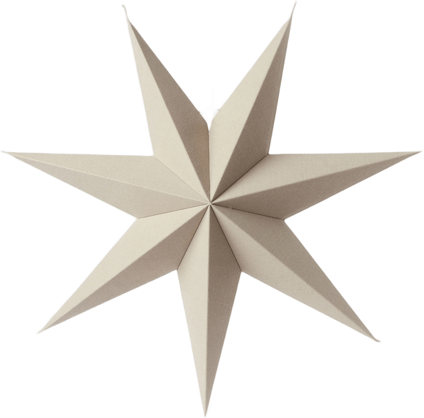Adventsstjärna HOLLY 60 cm, från Åhléns Home, i färgen Beige.