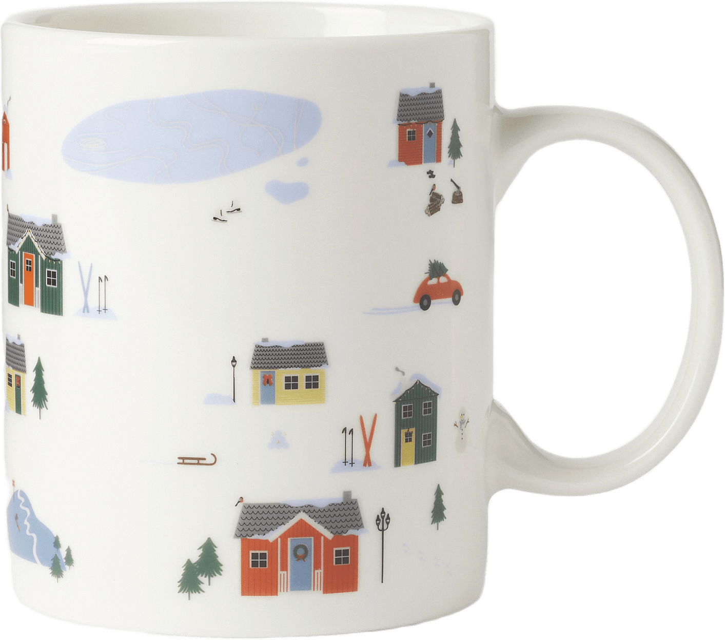 Mugg VINTERLAND, från Åhléns Home, i färgen Multi.