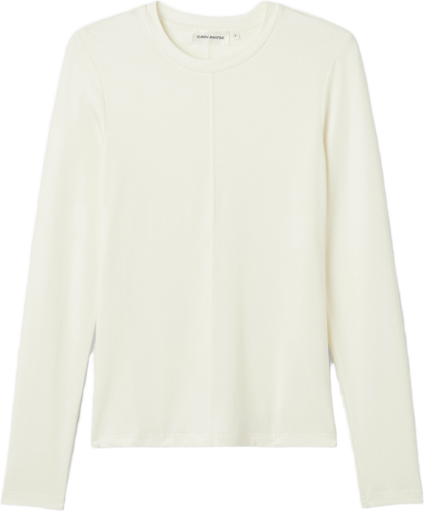 Långärmad topp i lyocellmix IMOLA, från Carin Wester, i färgen Off White.