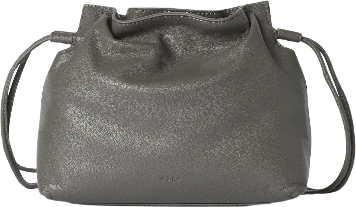 Axelväska i skinn ULLA, från Wera, i färgen Grey.