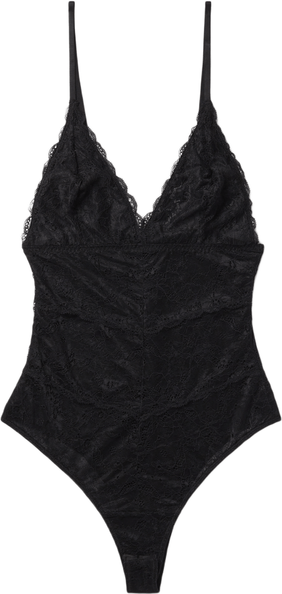 Spetsbody EJA, från Avelie Lingerie, i färgen Black.