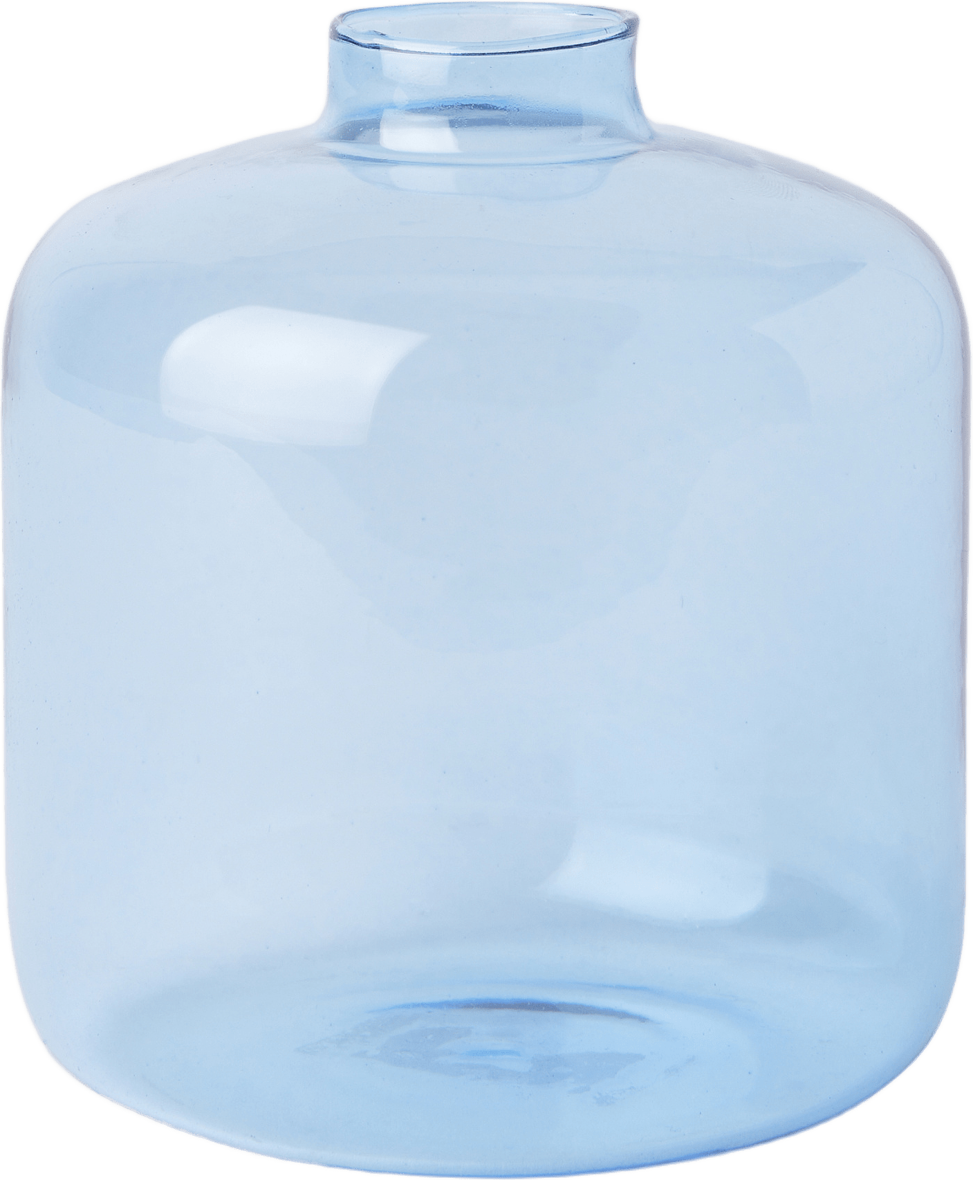 Glasvas KLARA 10 cm, från Åhléns Home, i färgen Lt Blue.