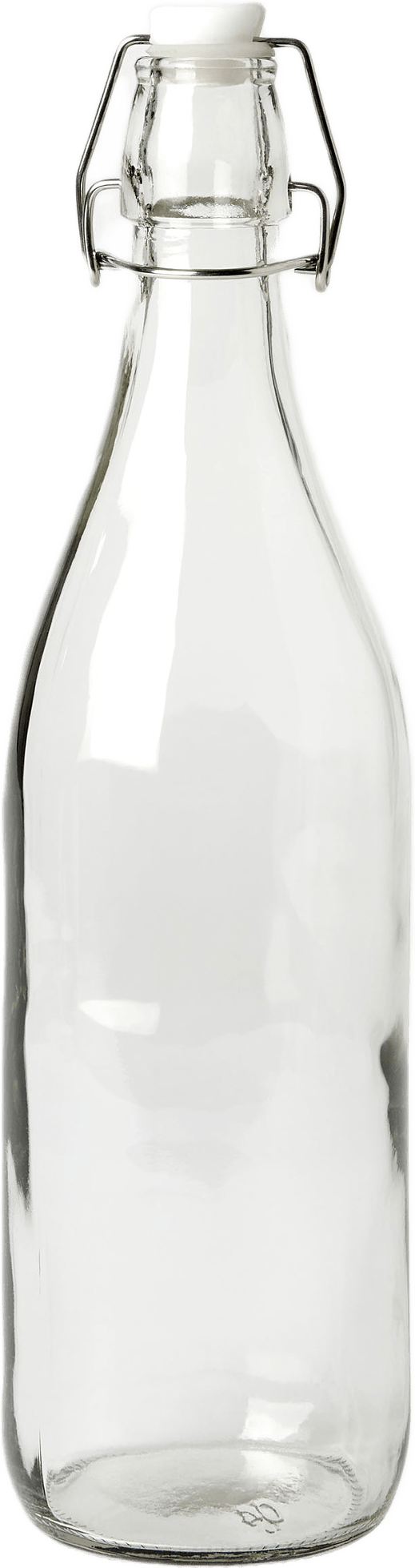 Glasflaska med lock 1 L