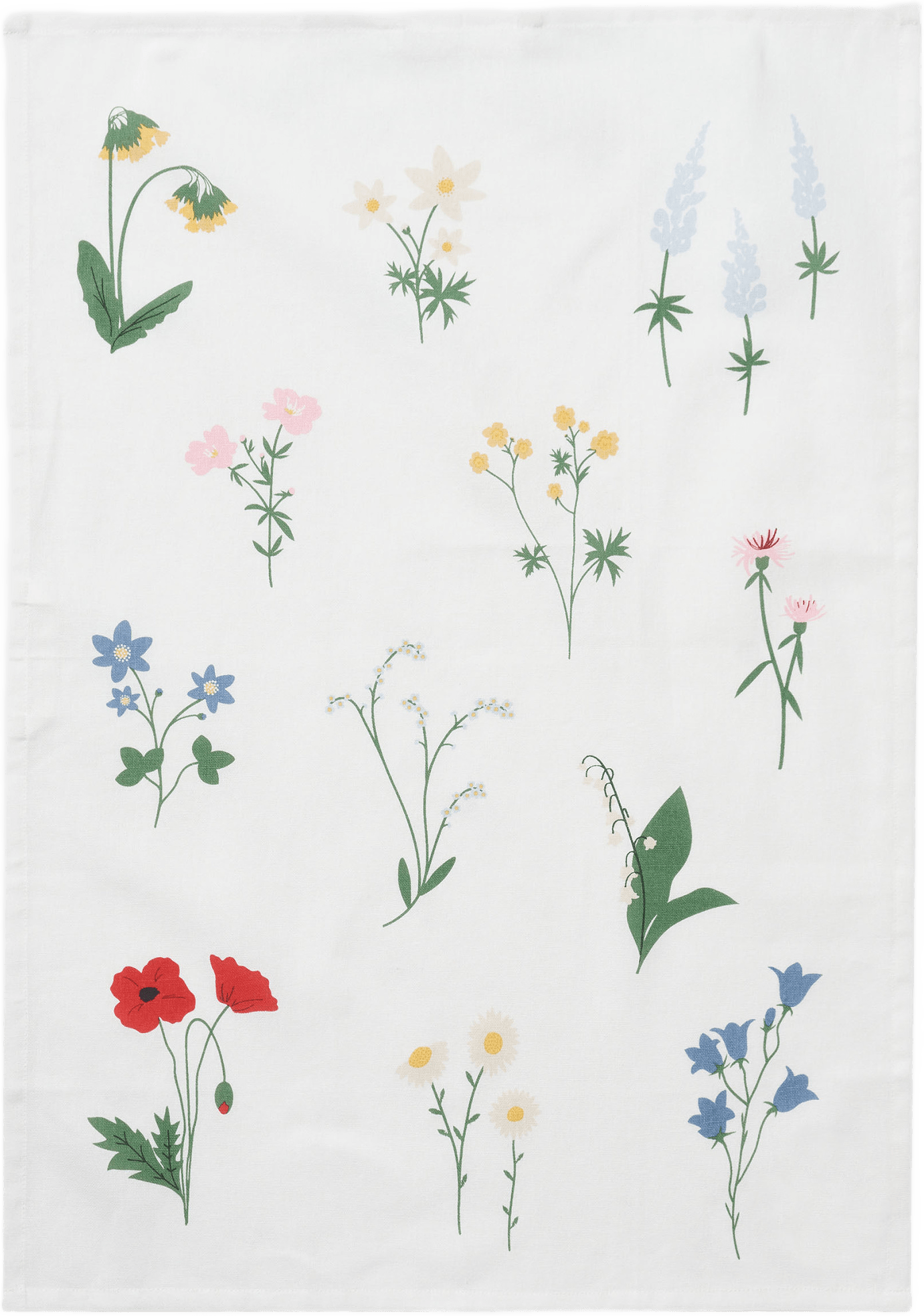 Kökshandduk SOMMARÄNG 50x70 cm, från Åhléns Home, i färgen Multi.