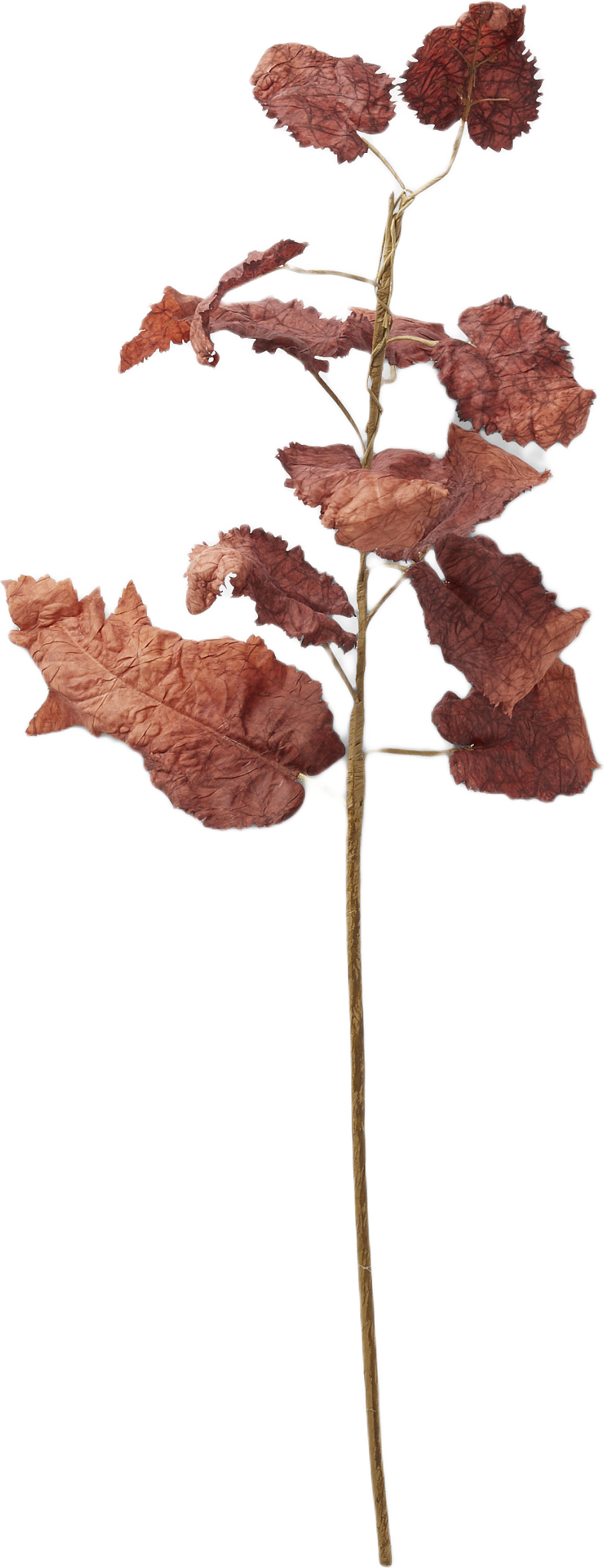 Konstväxt vallmoblad, från Åhléns Home, i färgen Red.