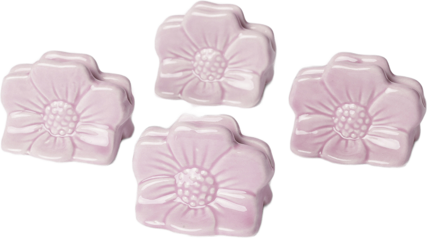 Hållare för placeringskort VALLMO, 4-pack, från Åhléns Home, i färgen Pink.