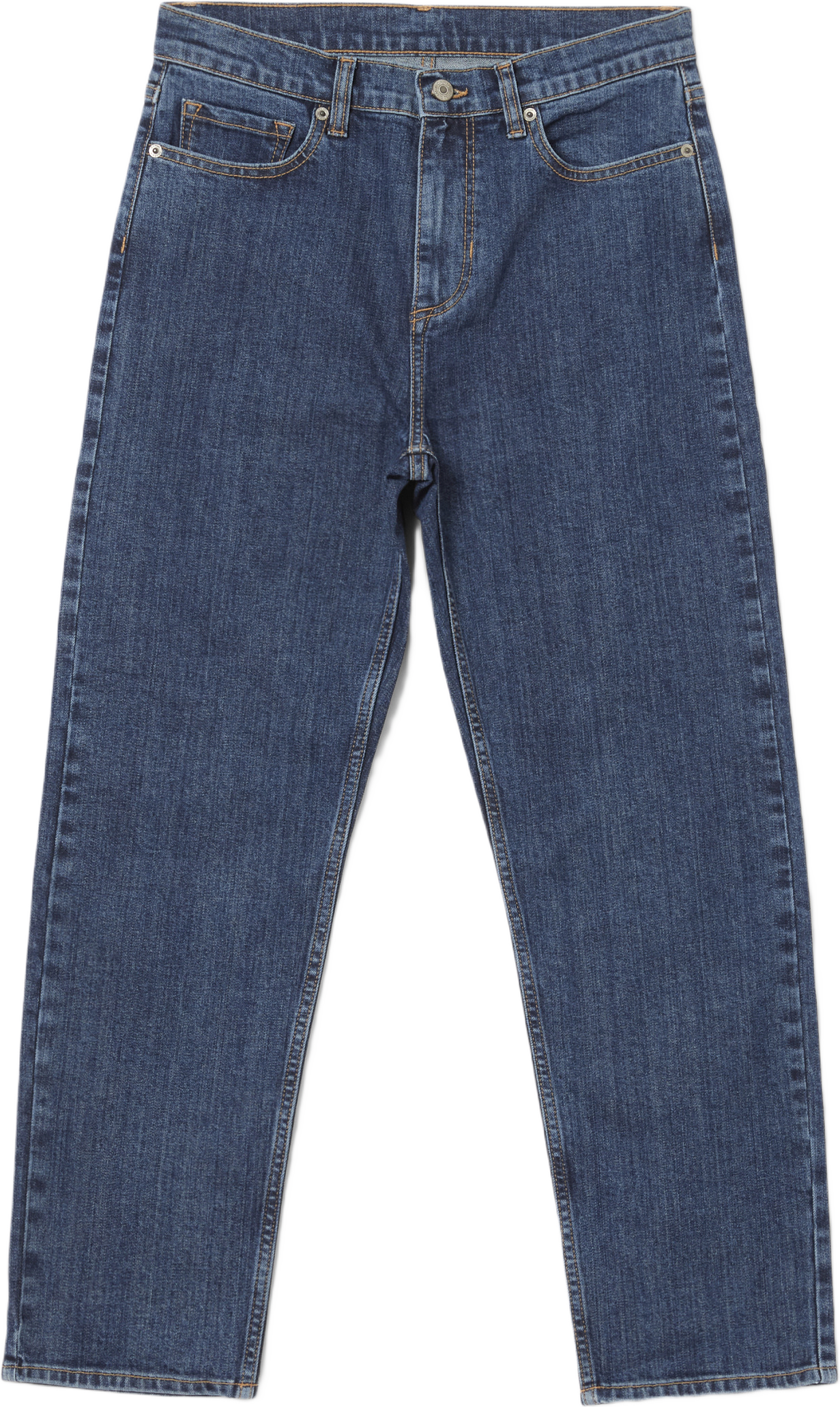 Croppade jeans med rak passform CARA, från Carin Wester, i färgen Indigo.