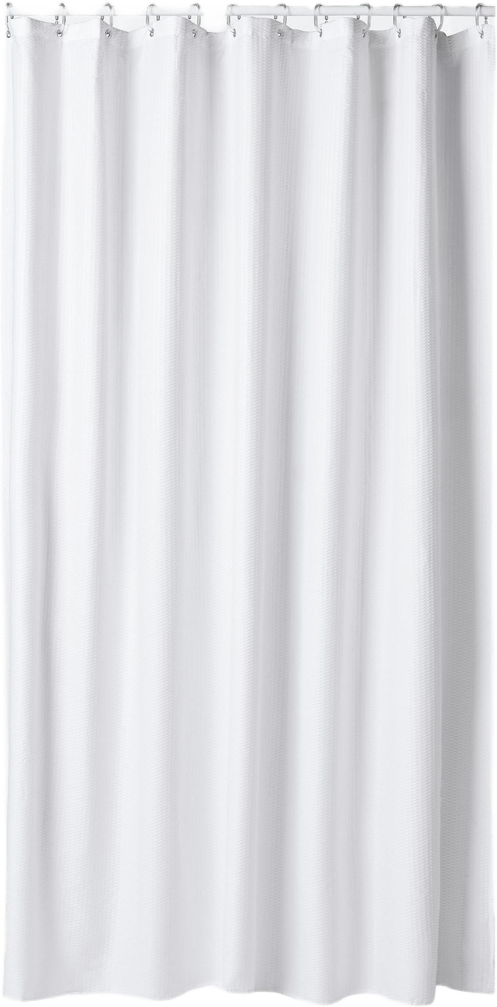 Duschdraperi BÄCKEBÖLJA 180x200 cm, från Åhléns Home, i färgen White.
