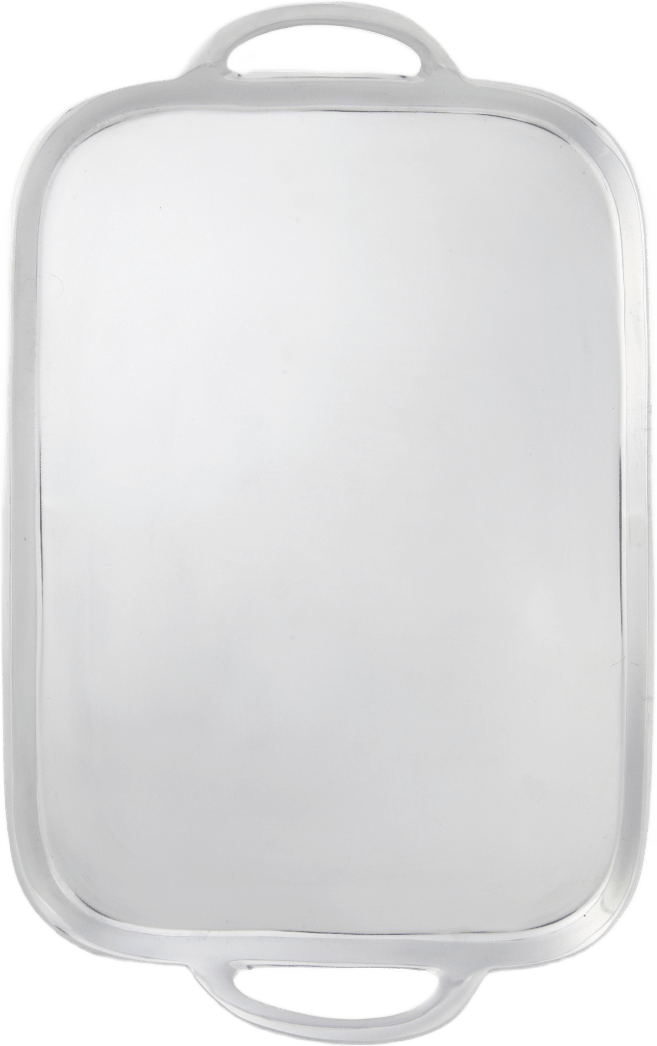 Bricka med handtag ELSA, från Åhléns Home, i färgen Silver.