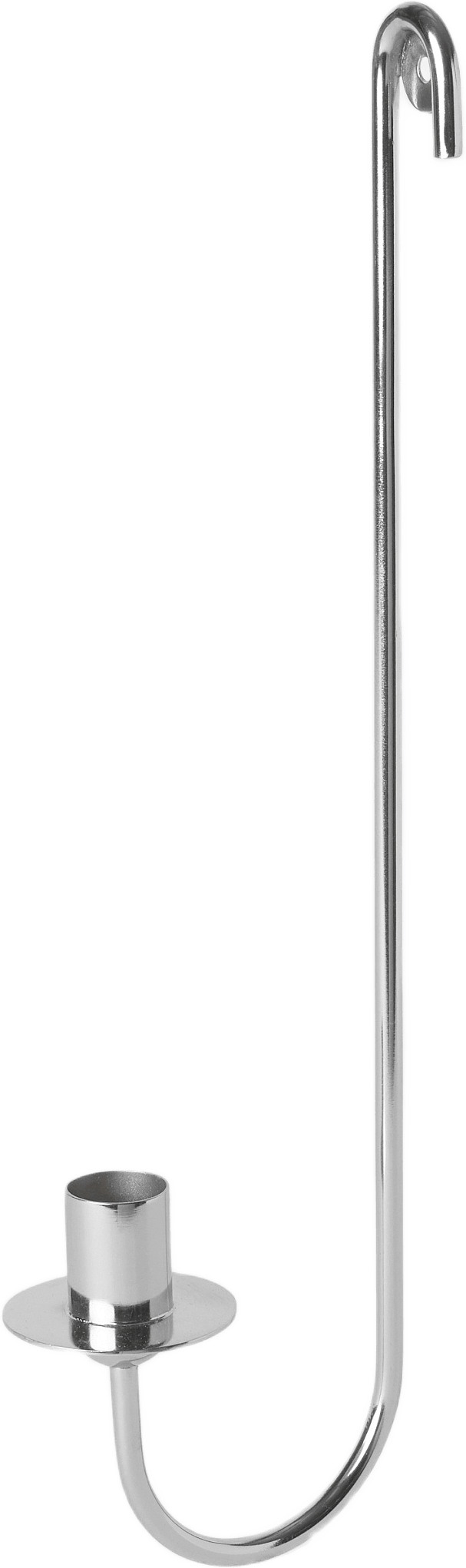 Väggljusstake 1 ljus, från MANO ATELIER, i färgen Silver.