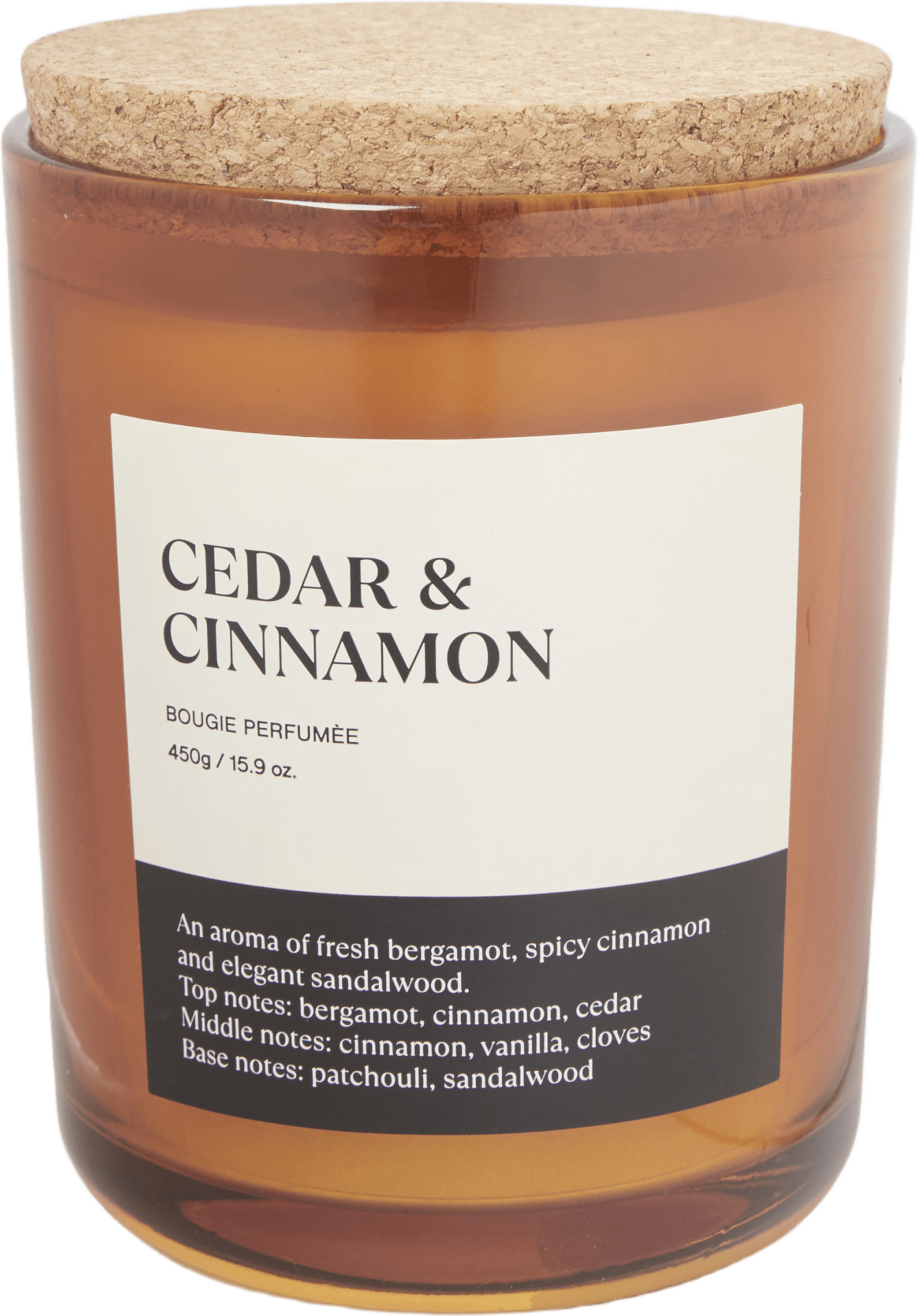 Doftljus med lock, från Åhléns Home, i färgen Amber.