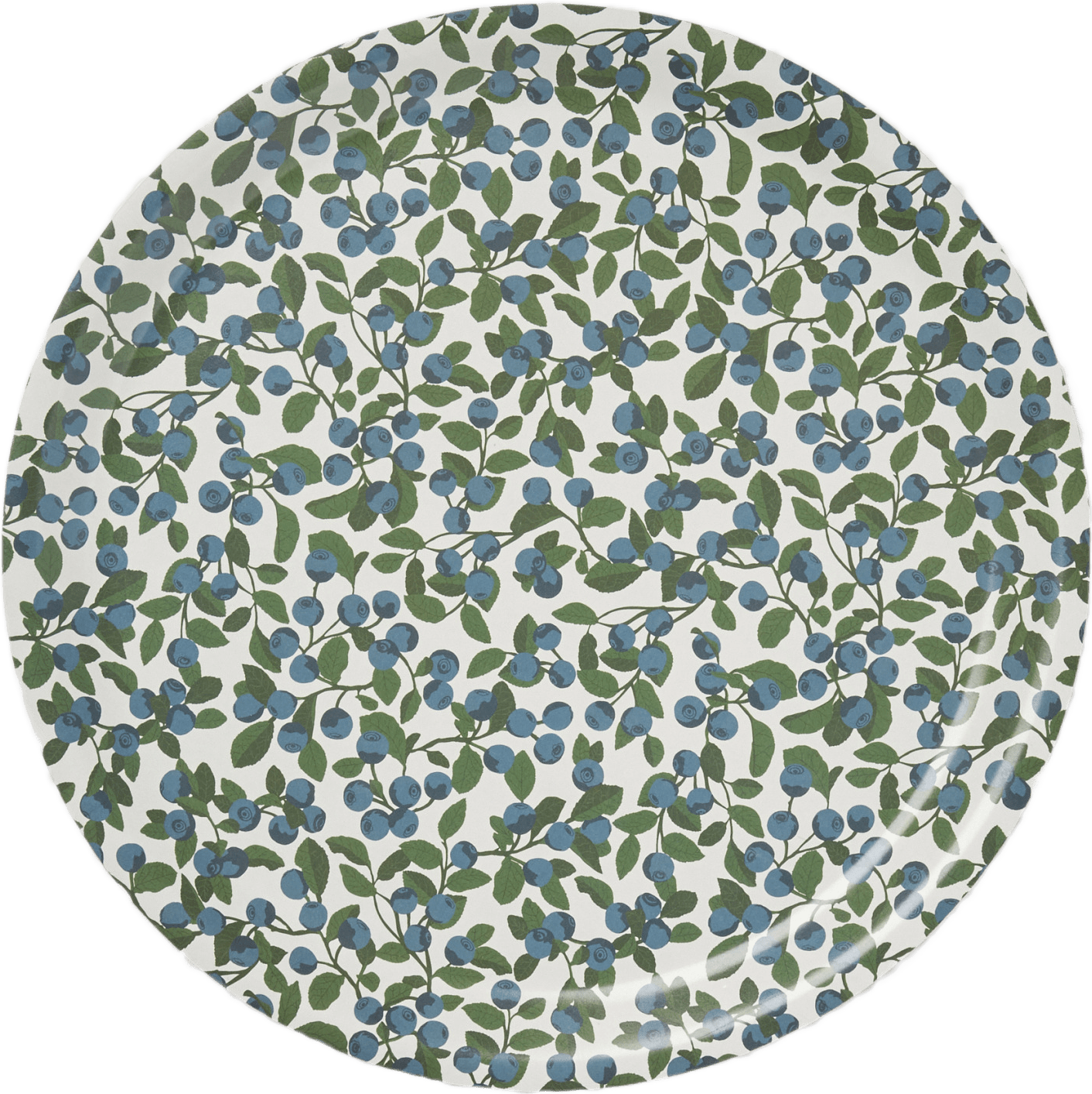 Bricka BLÅBÄR 33 cm, från Åhléns Home, i färgen Multi.