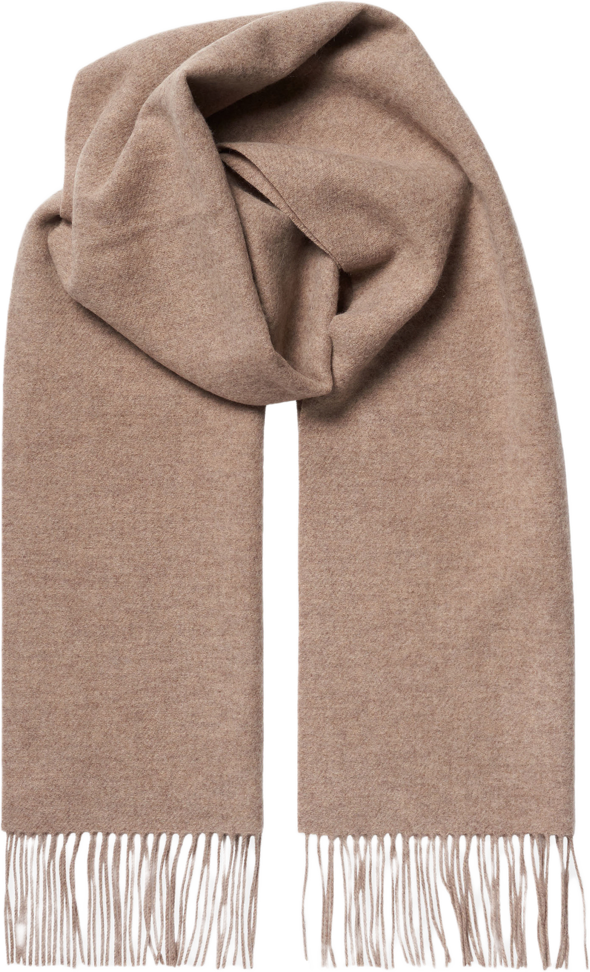 Halsduk i ull FRANCA, från Wera, i färgen Beige Melange.