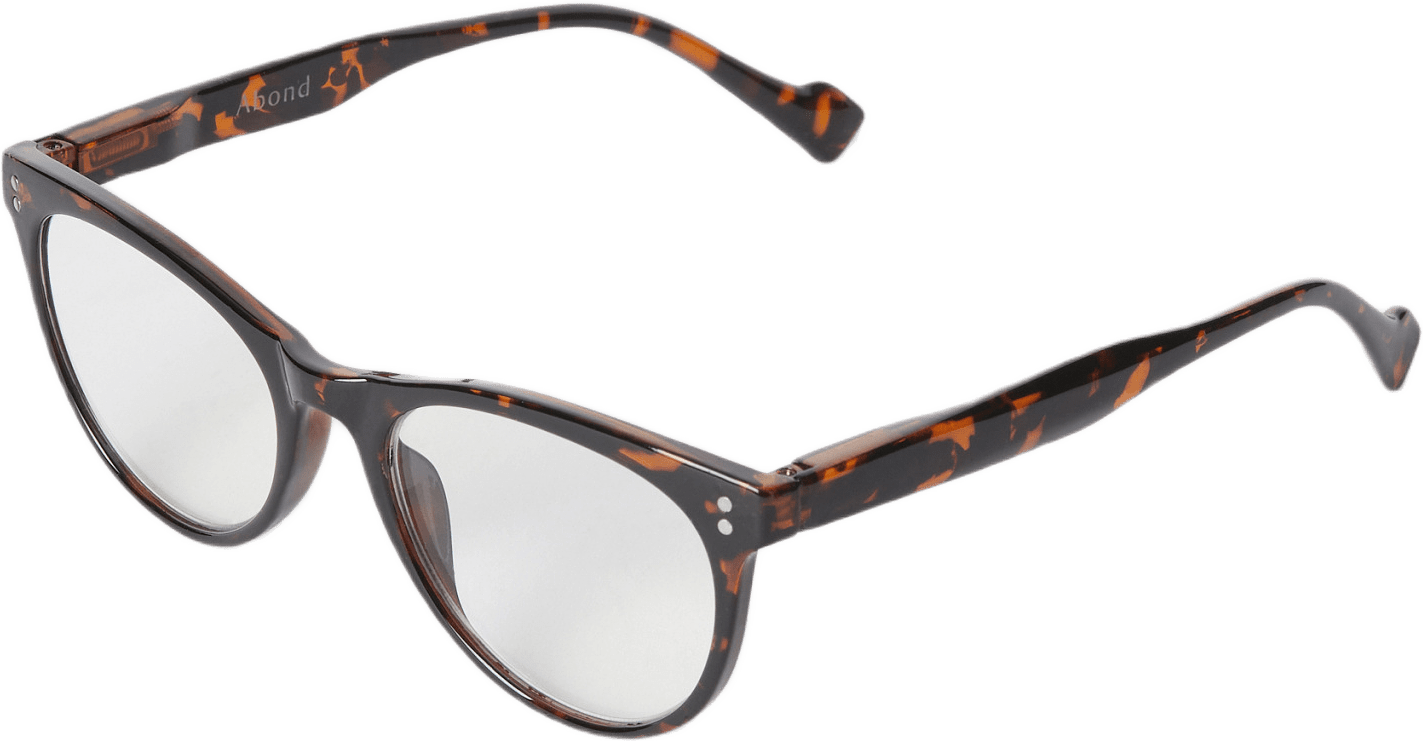 Läsglasögon CATEYE +2,0, från Abond, i färgen Brown.