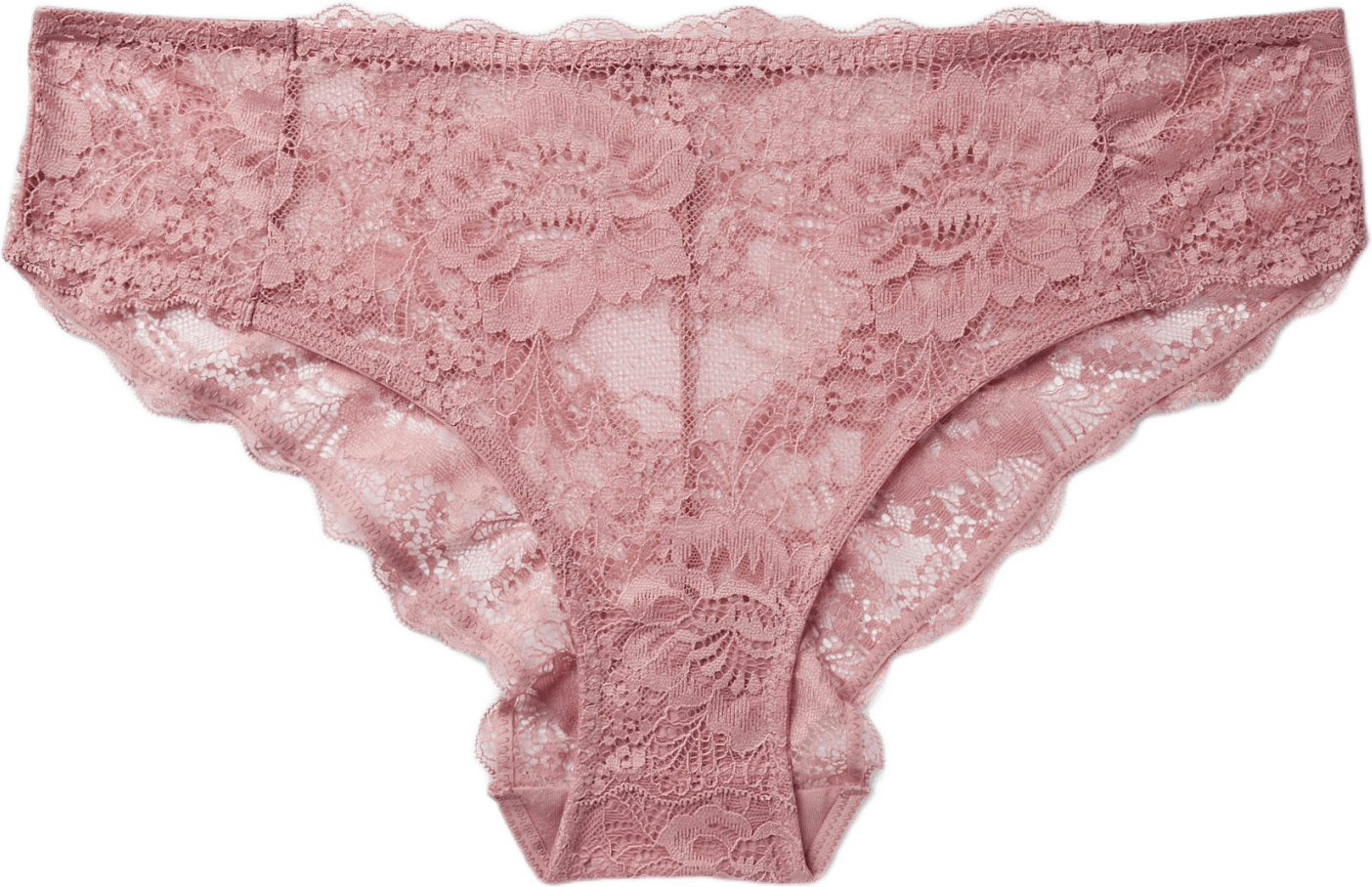 Briefs med spets ELSA, från Avelie Lingerie, i färgen Pink.