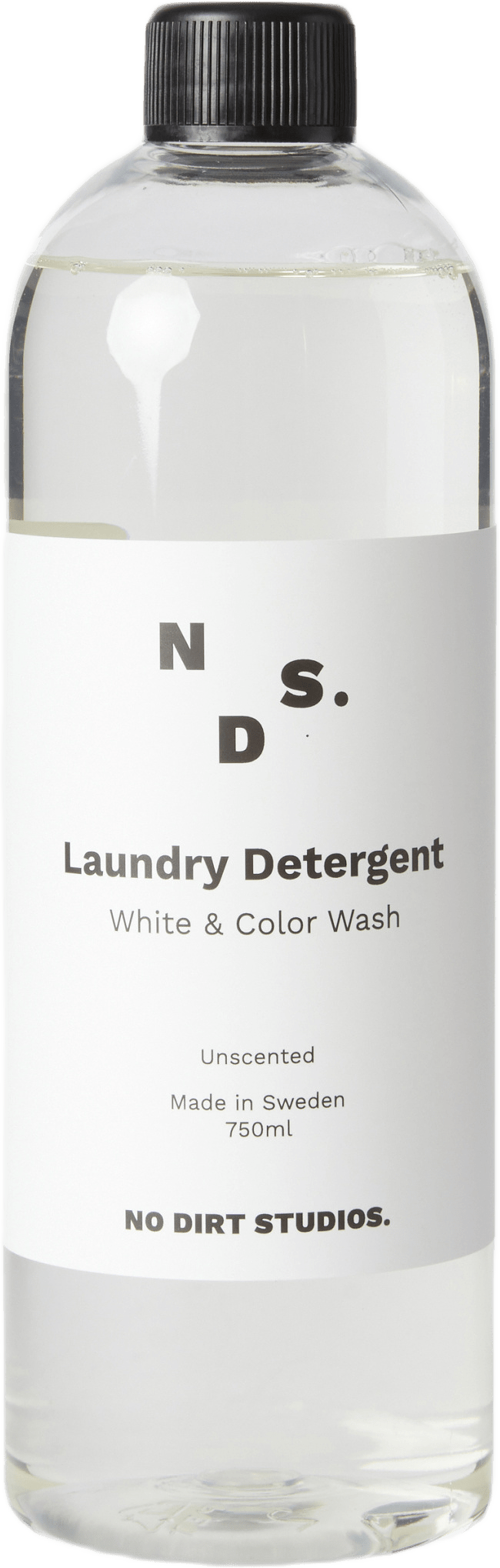 Tvättmedel vit och kulör parfymfri 750 ml, från NO DIRT STUDIOS..