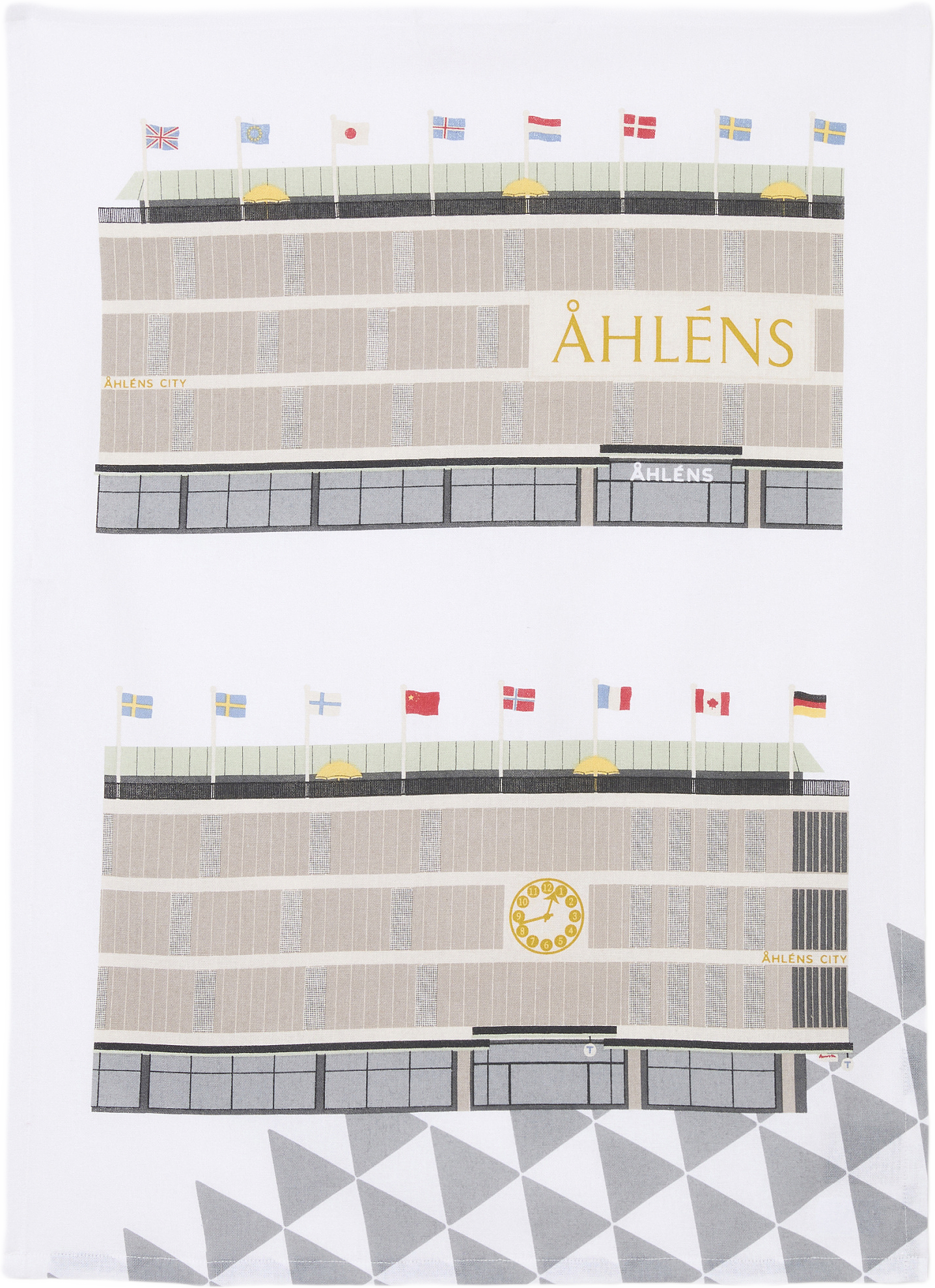 Kökshandduk ÅHLÉNS 50x70 cm, från Åhléns Home, i färgen Multi.