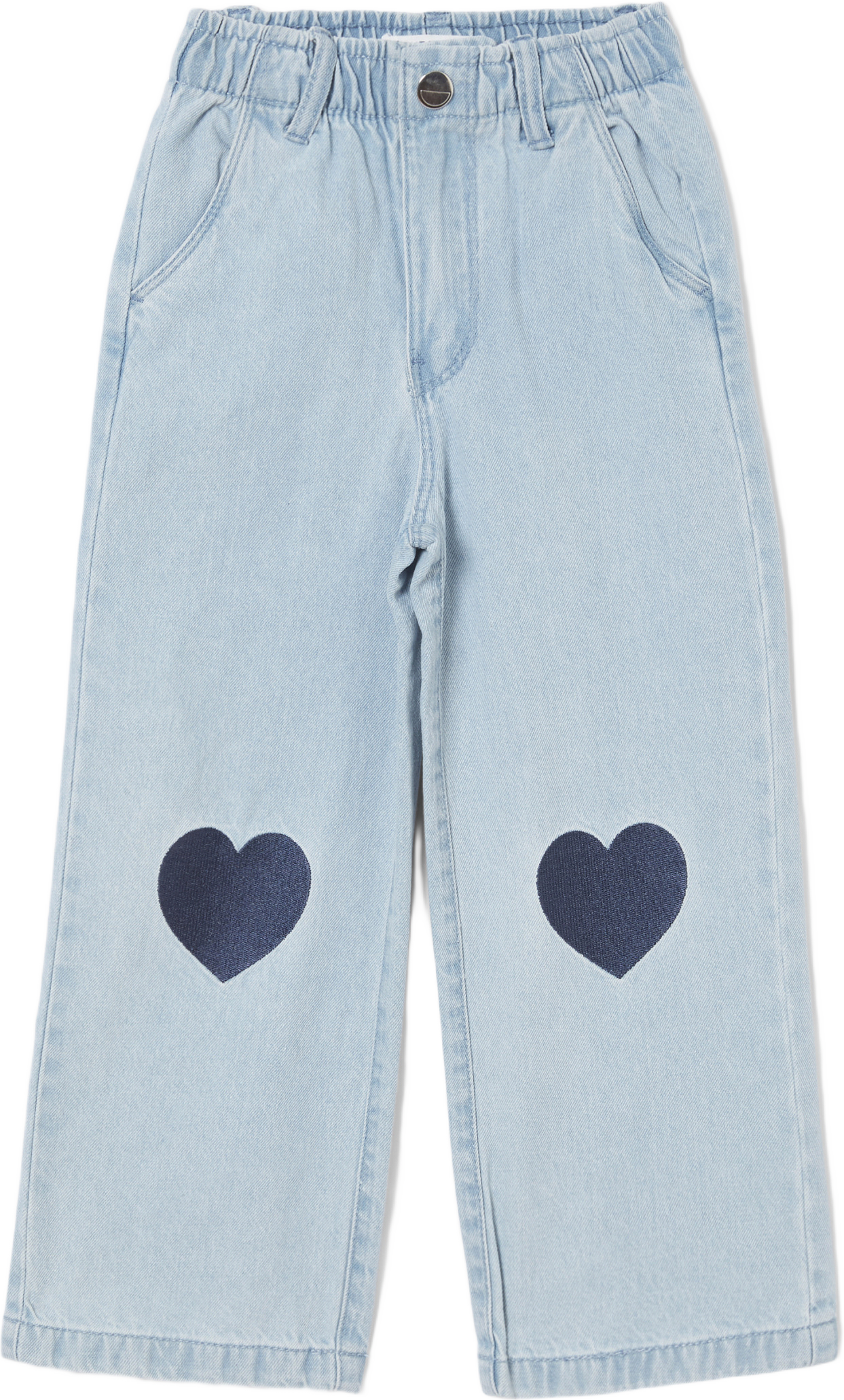 Denimbyxor med mönster PACE, från RIKIKI, i färgen Blue.