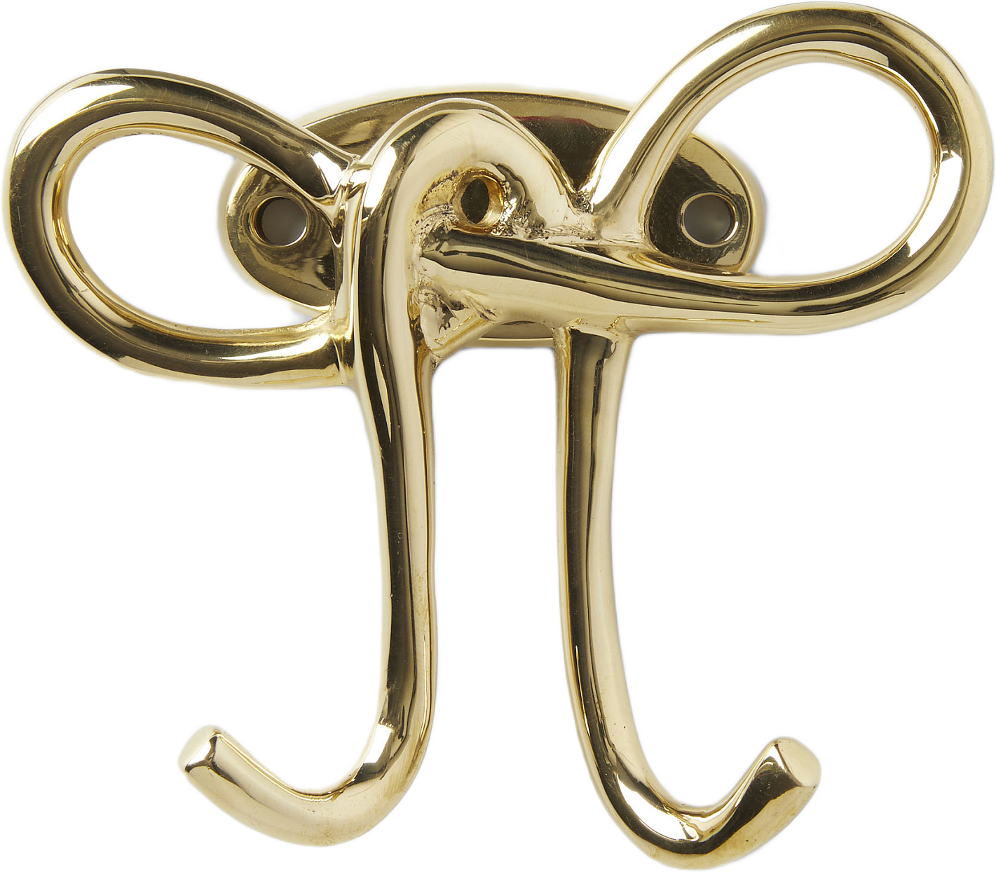 Krok i mässing BOW, från MANO ATELIER, i färgen Brass.