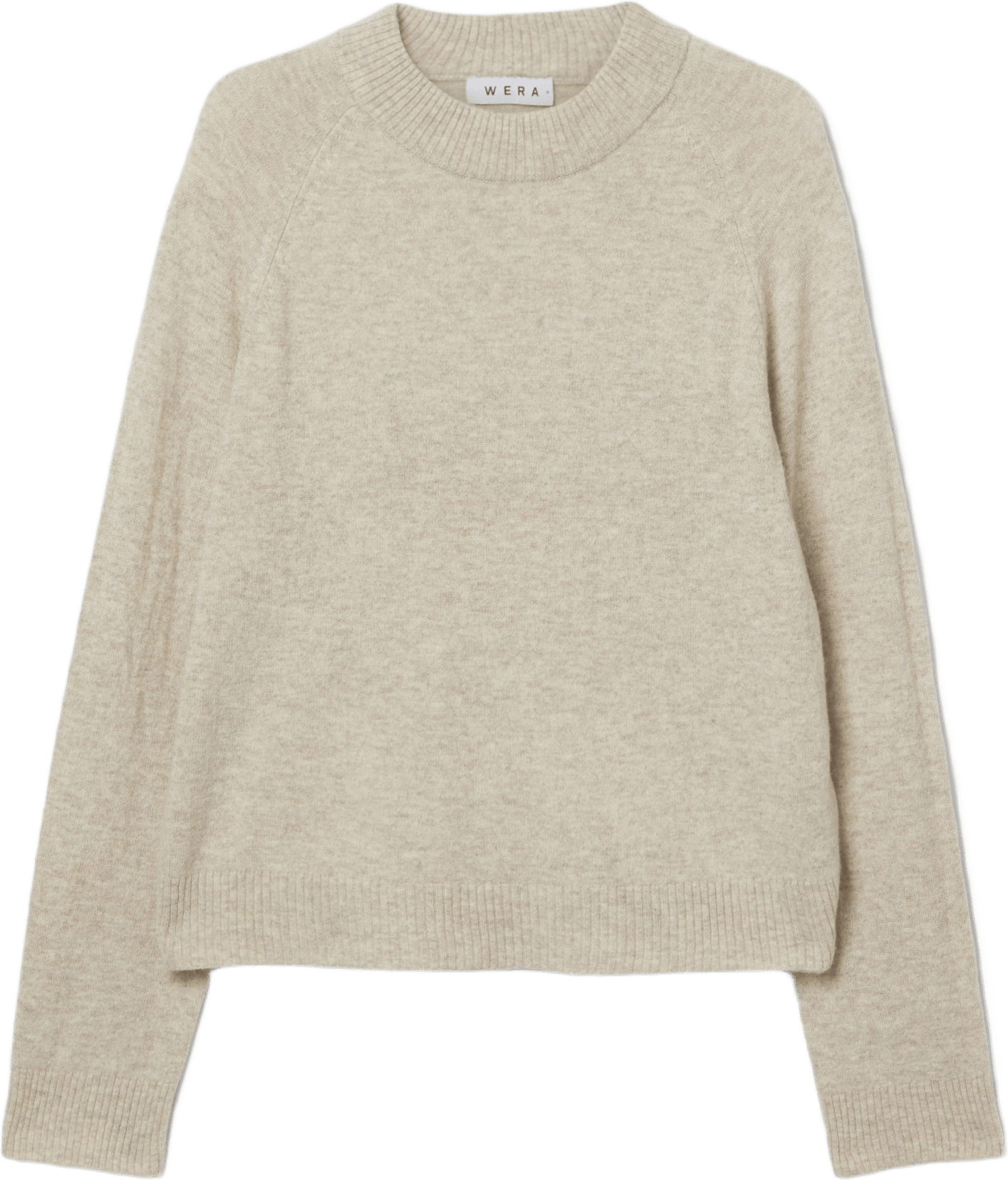 Ulljumper SPRING, från Wera, i färgen Sand Melange.