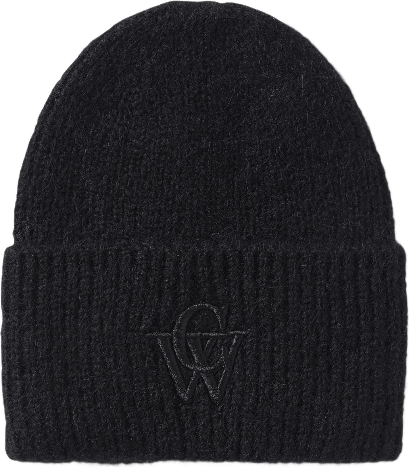 Mössa i mohairmix FLEUR, från Carin Wester, i färgen Black.
